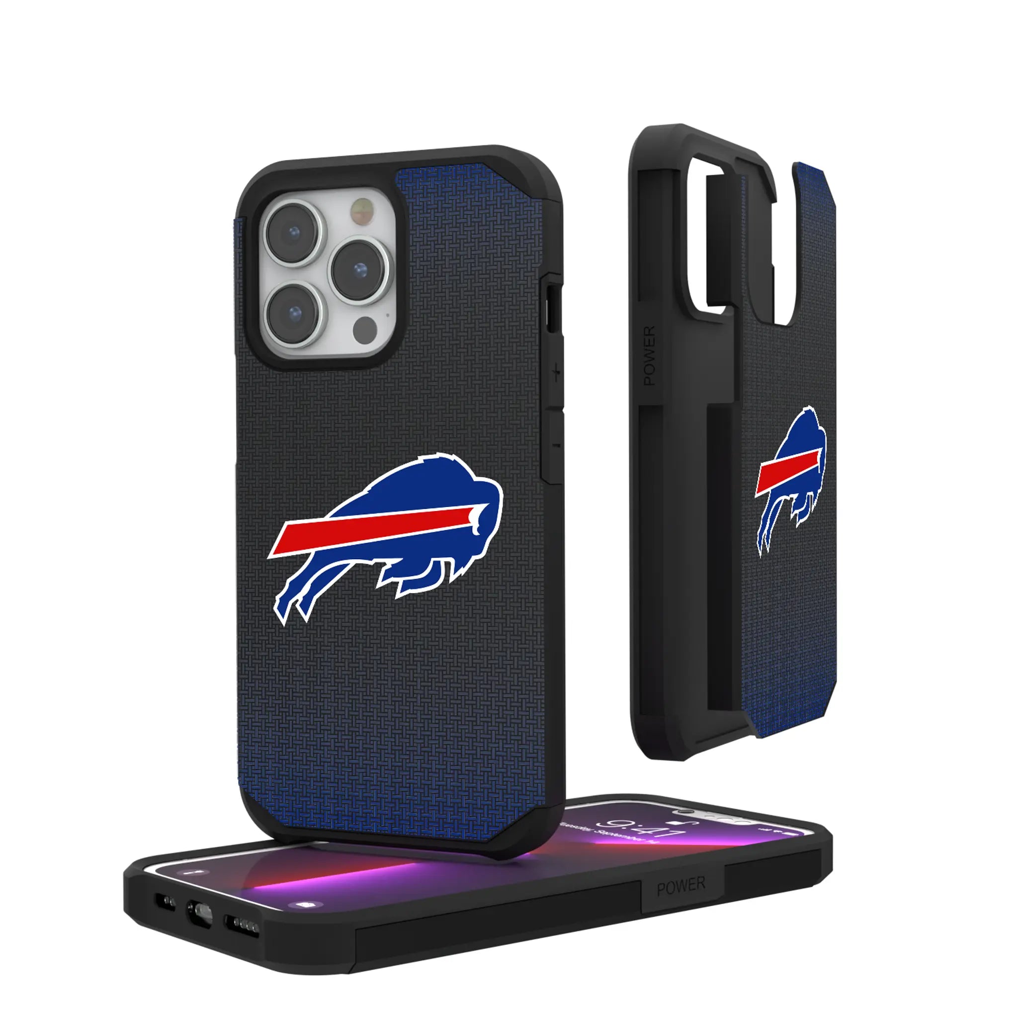 Buffalo Bills Linen iPhone Rugged Phone Case for Apple iPhone