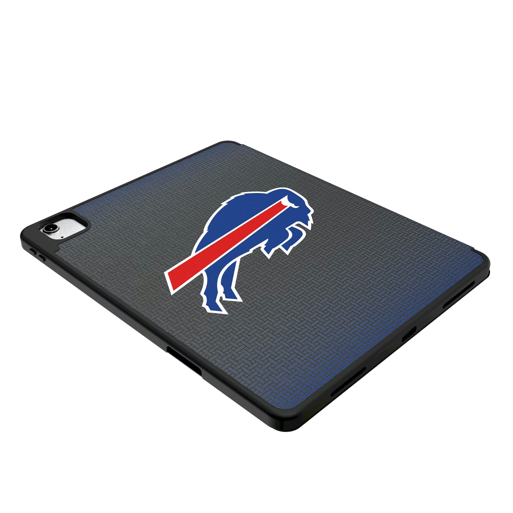 Buffalo Bills Linen iPad Tablet Case for Apple iPad - Isometric View