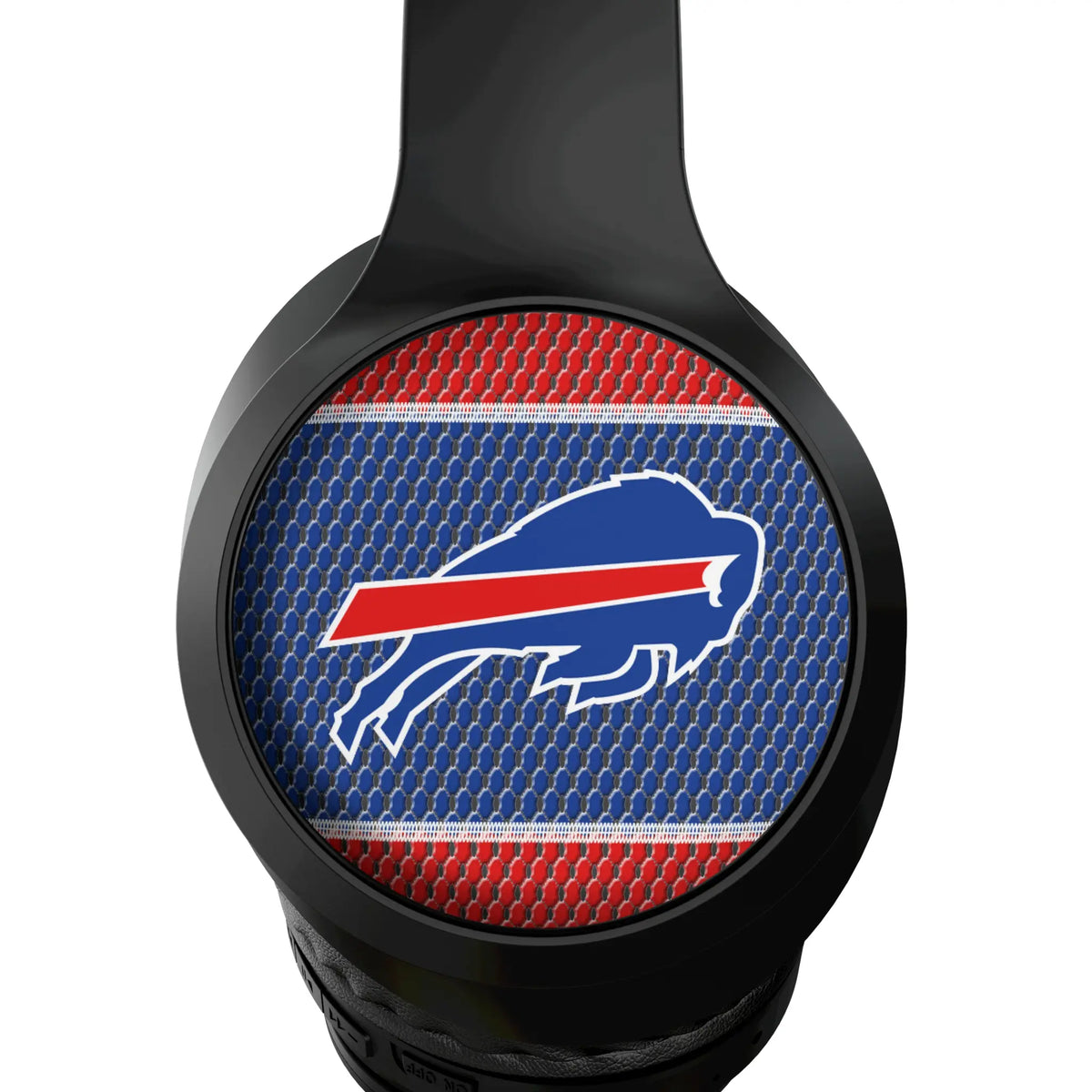 Buffalo Bills Mesh Wireless Over-Ear Headphones With Case - Detail