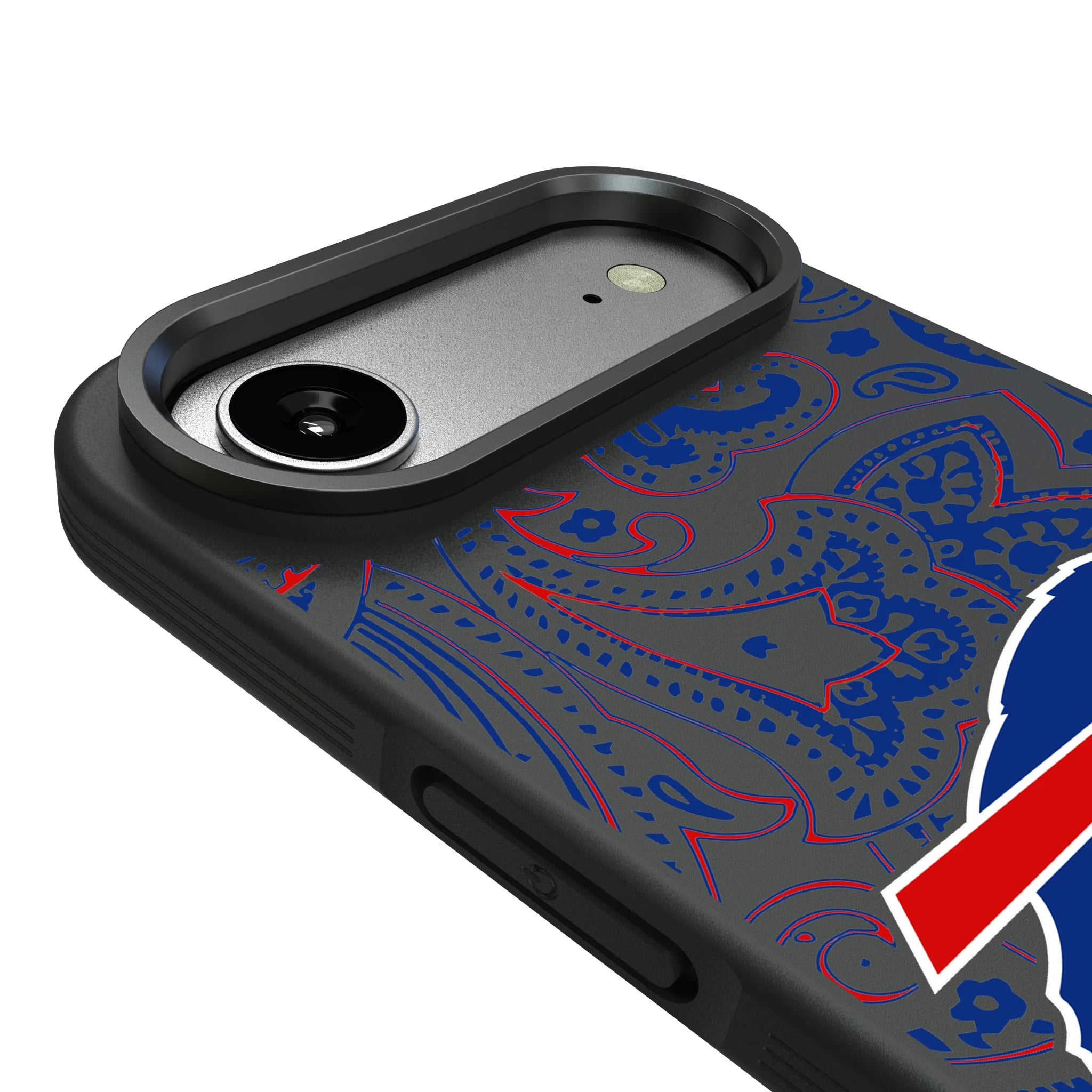 Buffalo Bills Paisley iPhone Bump Phone Case for Apple iPhone - Detail#Device_iPhone Air