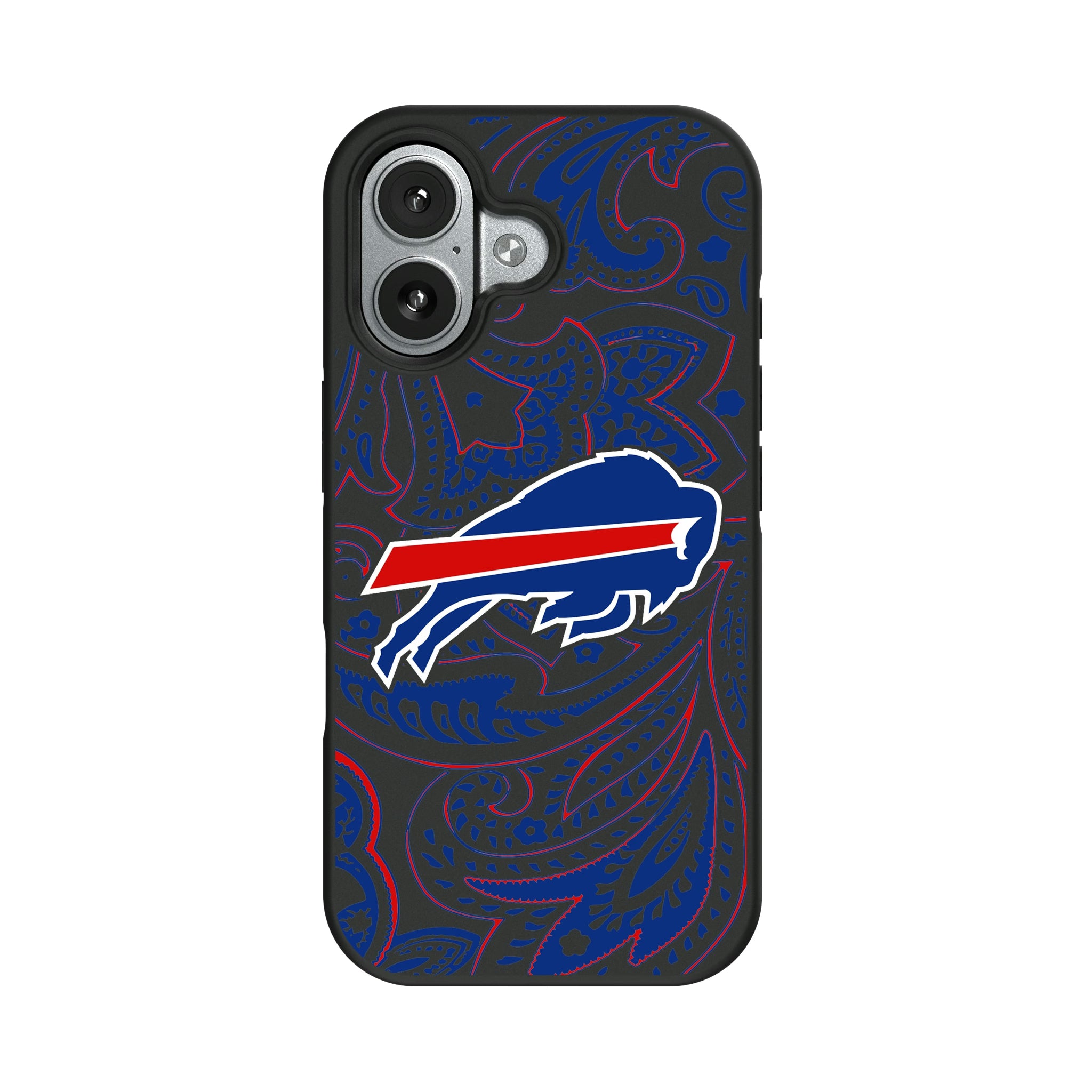 Buffalo Bills Paisley iPhone Bump Phone Case for Apple iPhone#Device_iPhone 17