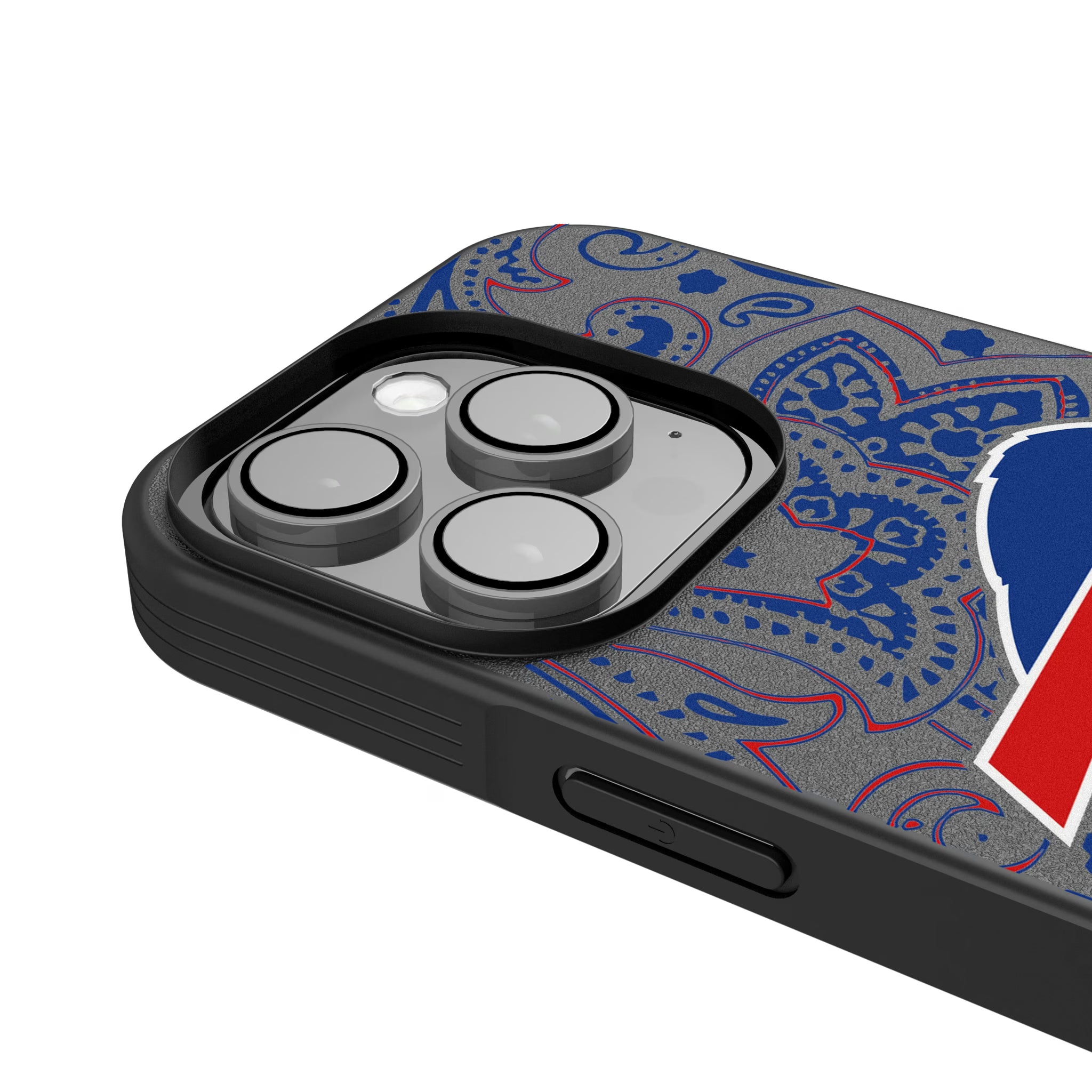 Buffalo Bills Paisley iPhone Bump Phone Case for Apple iPhone - Detail