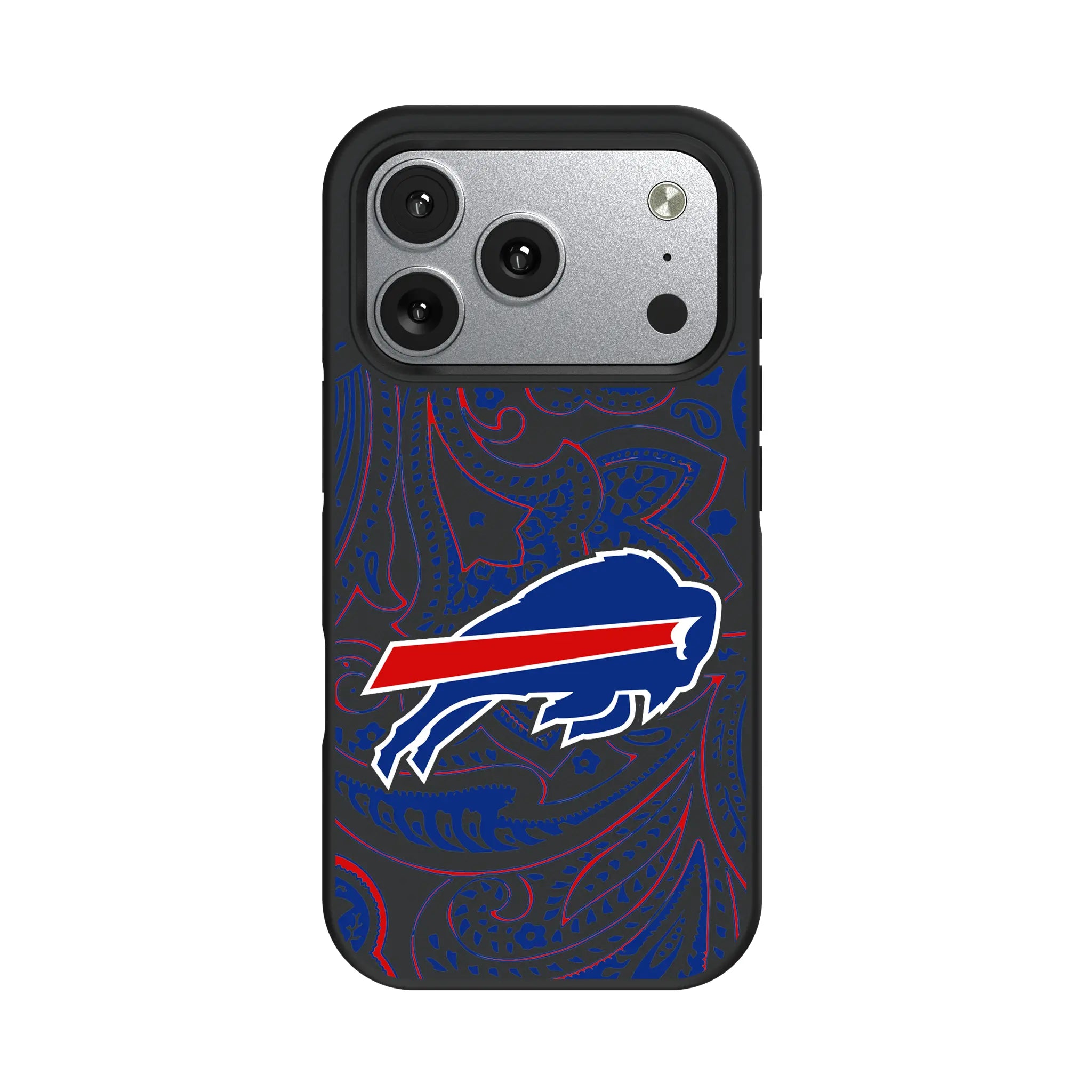 Buffalo Bills Paisley iPhone Bump Phone Case for Apple iPhone#Device_iPhone 17 Pro