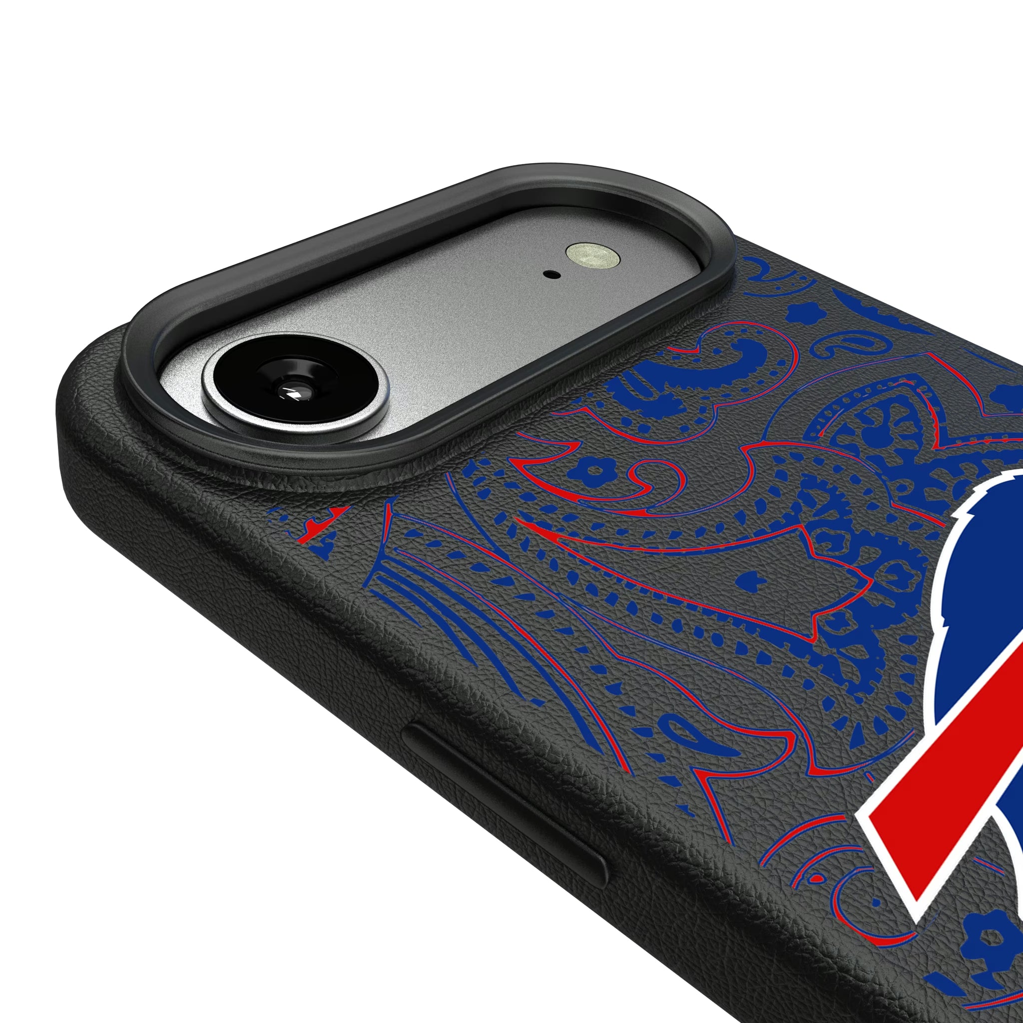 Buffalo Bills Paisley iPhone MagSafe Compatible Phone Case for Apple iPhone - Detail#Device_iPhone Air
