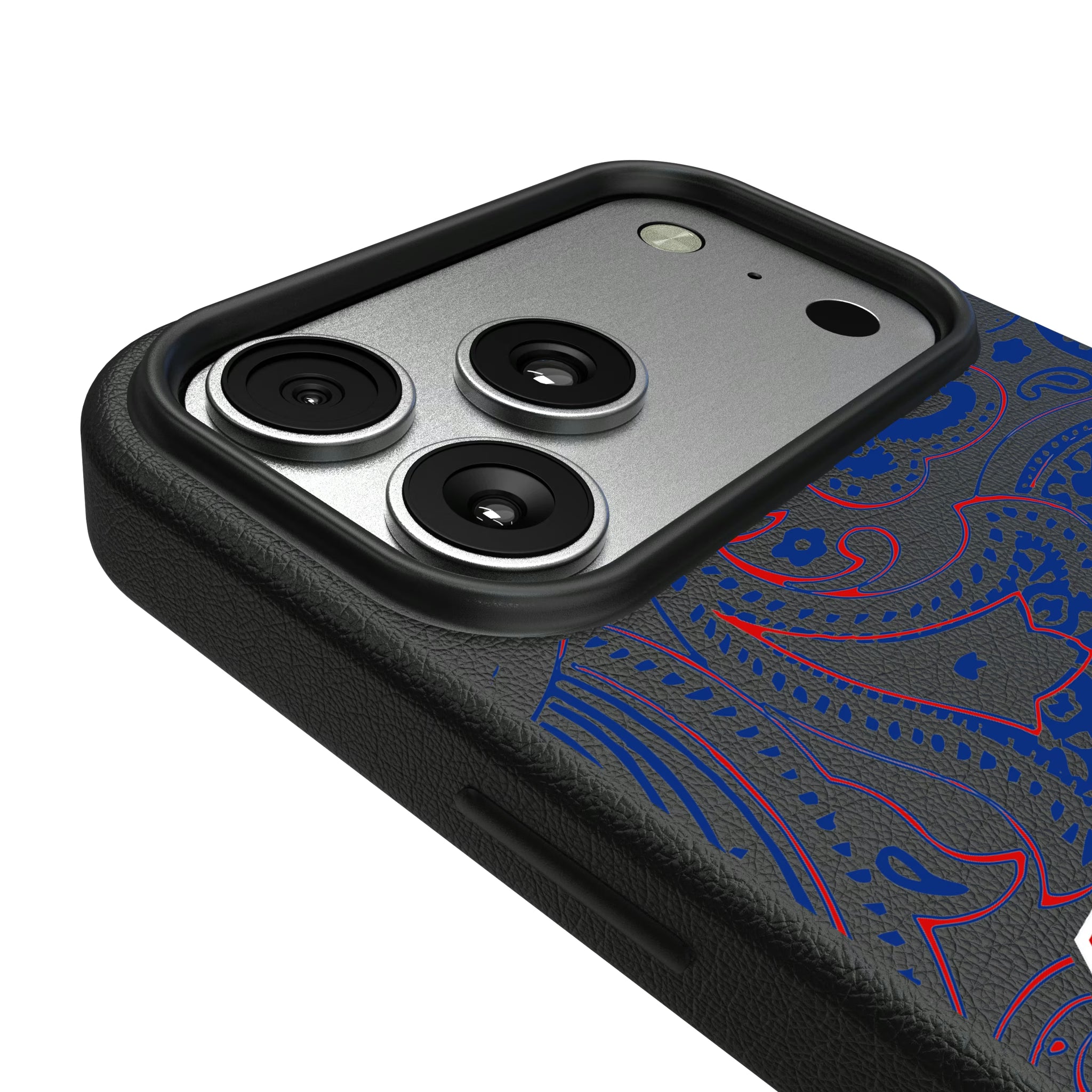 Buffalo Bills Paisley iPhone MagSafe Compatible Phone Case for Apple iPhone - Detail#Device_iPhone 17 Pro Max