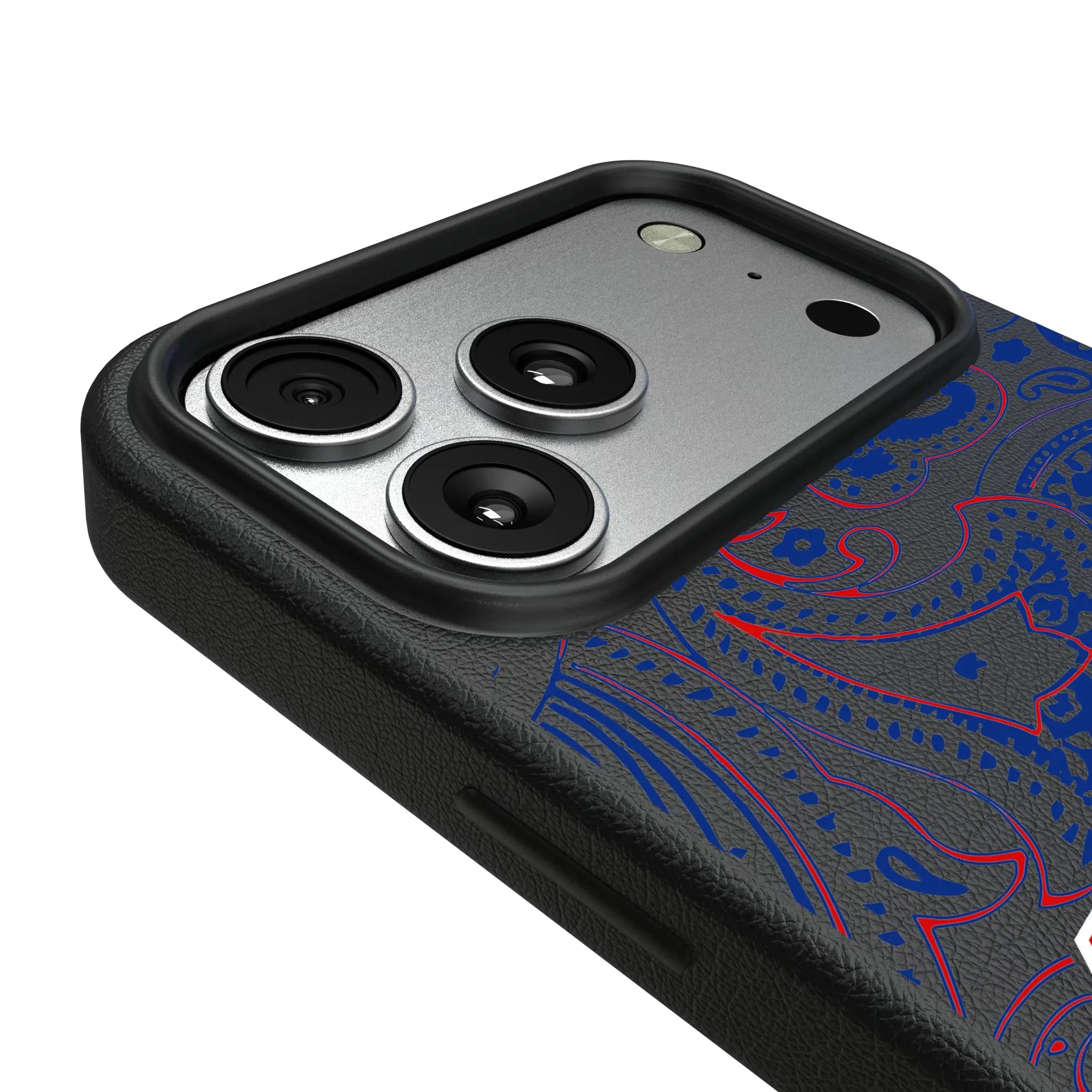 Buffalo Bills Paisley iPhone MagSafe Compatible Phone Case for Apple iPhone - Detail#Device_iPhone 17 Pro Max
