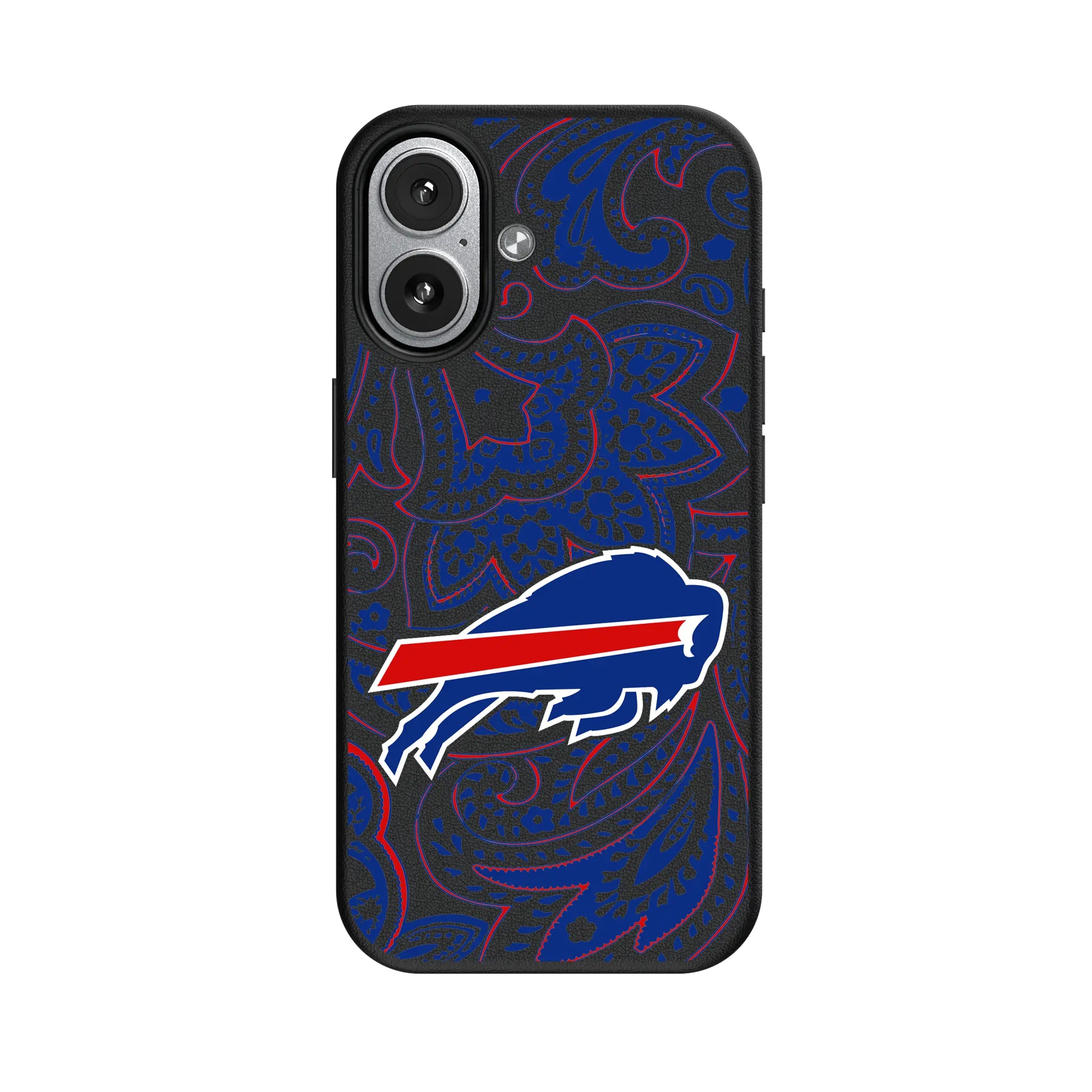 Buffalo Bills Paisley iPhone MagSafe Compatible Phone Case for Apple iPhone#Device_iPhone 17