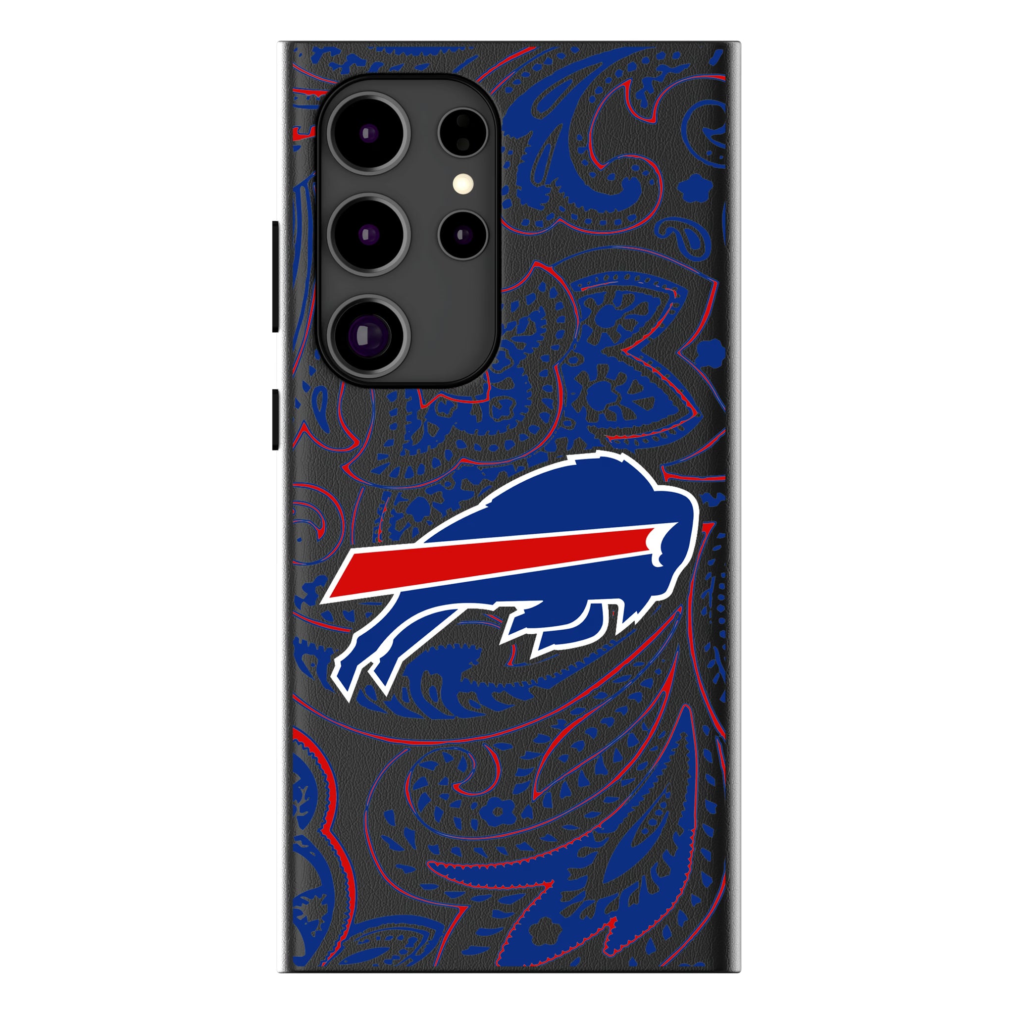 Buffalo Bills Paisley Galaxy MagSafe Compatible Phone Case for Samsung Galaxy