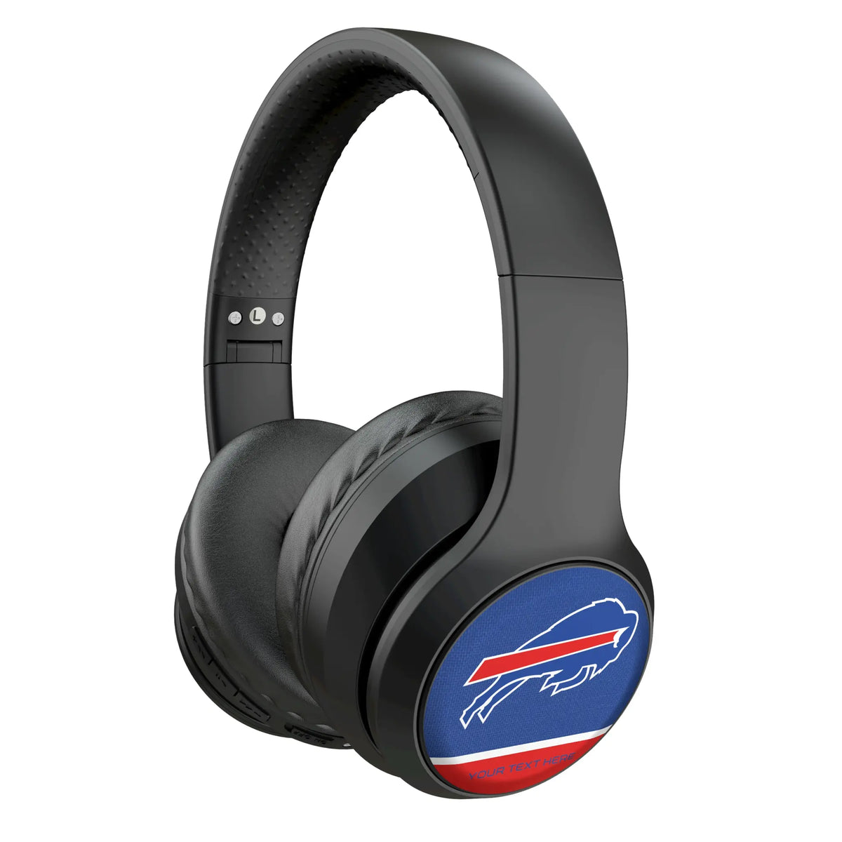 Buffalo Bills Personalized Endzone Solid Wireless Over-Ear Headphones With Case