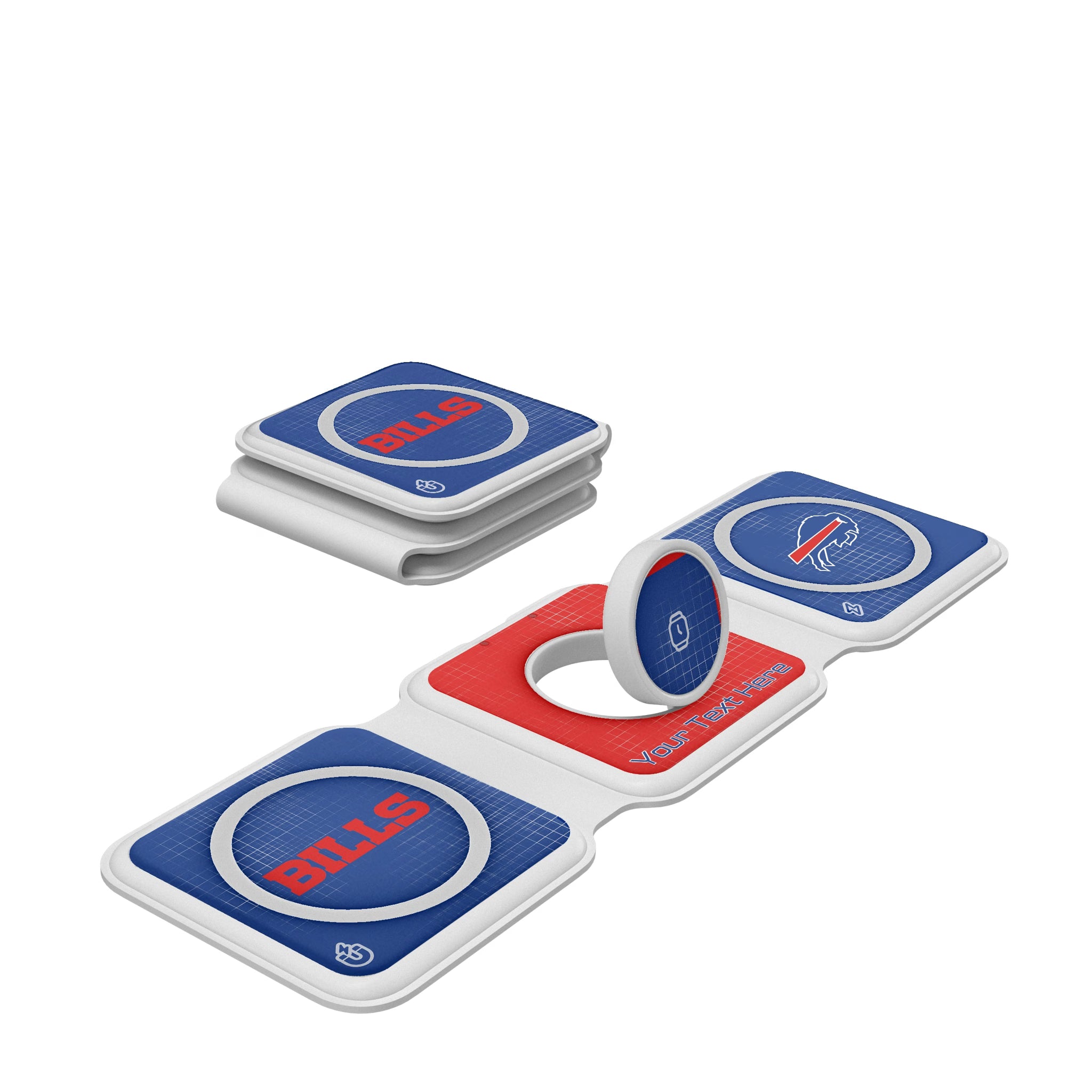Buffalo Bills Personalized Hatch Foldable 3 in 1 Charger