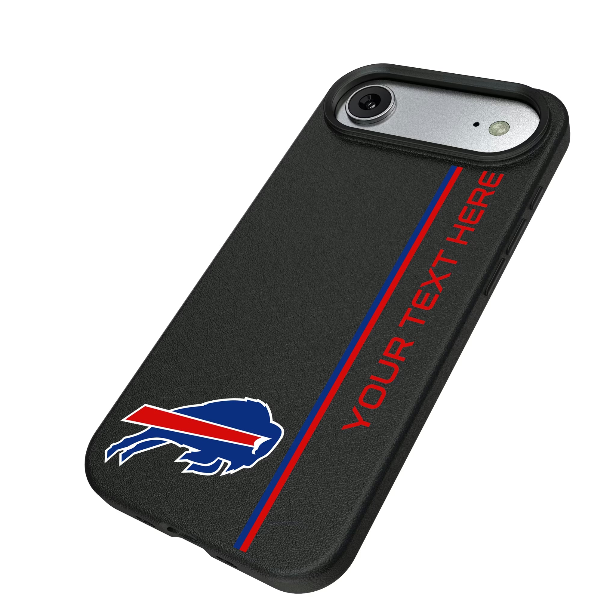 Buffalo Bills Personalized Sidebard iPhone MagSafe Compatible Phone Case for Apple iPhone - Isometric View#Device_iPhone Air
