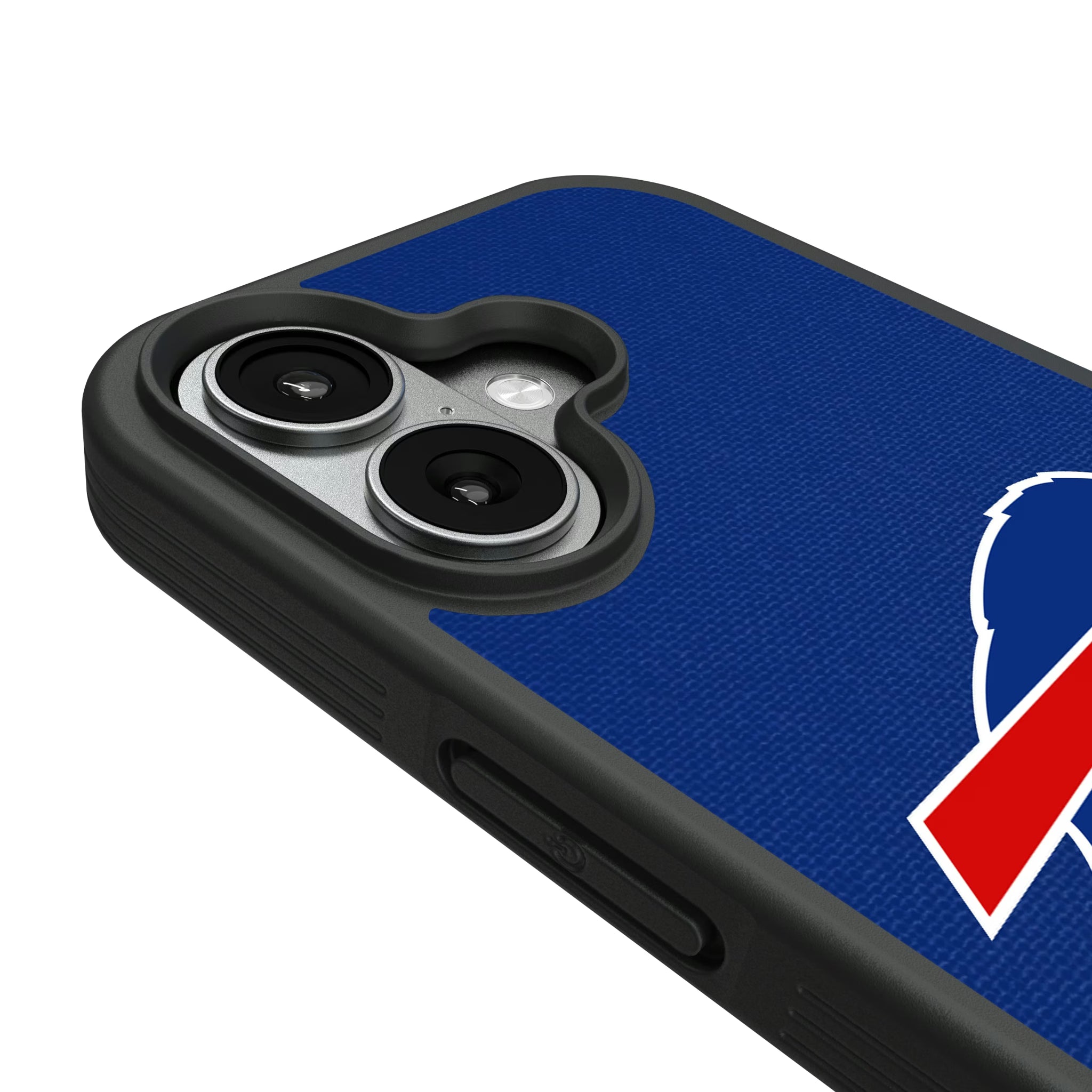 Buffalo Bills Personalized Stripe iPhone Bump Phone Case for Apple iPhone - Detail#Device_iPhone 17