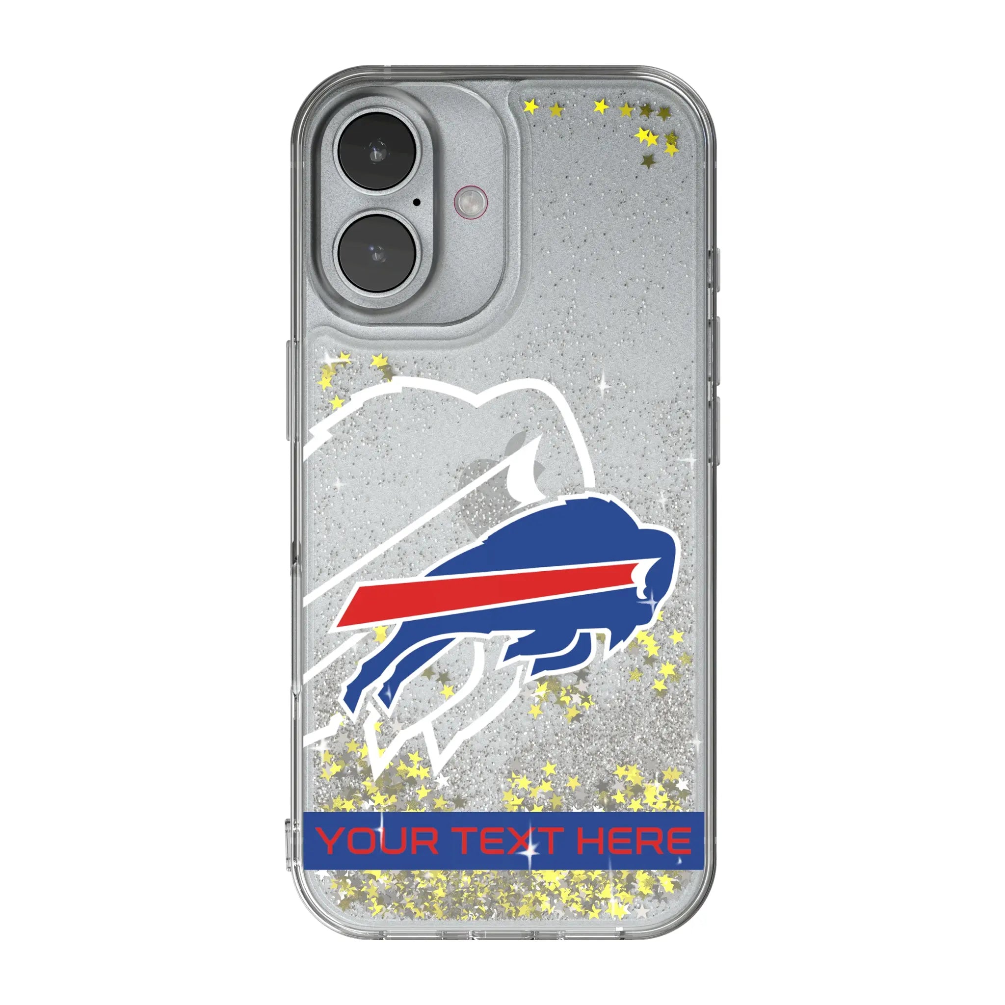 Buffalo Bills Personalized Tilt iPhone Glitter Phone Case for Apple iPhone