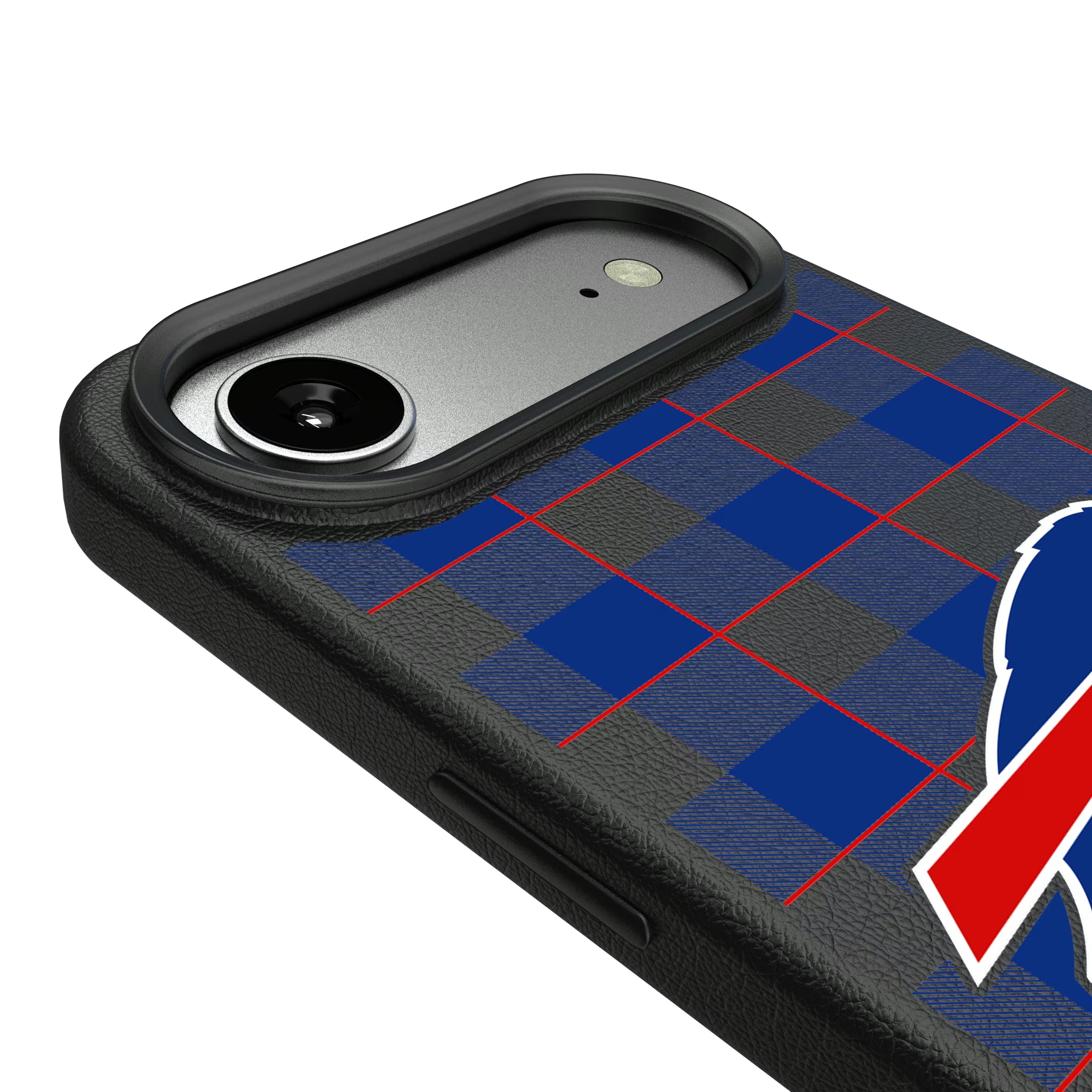 Buffalo Bills Plaid iPhone MagSafe Compatible Phone Case for Apple iPhone - Detail#Device_iPhone Air