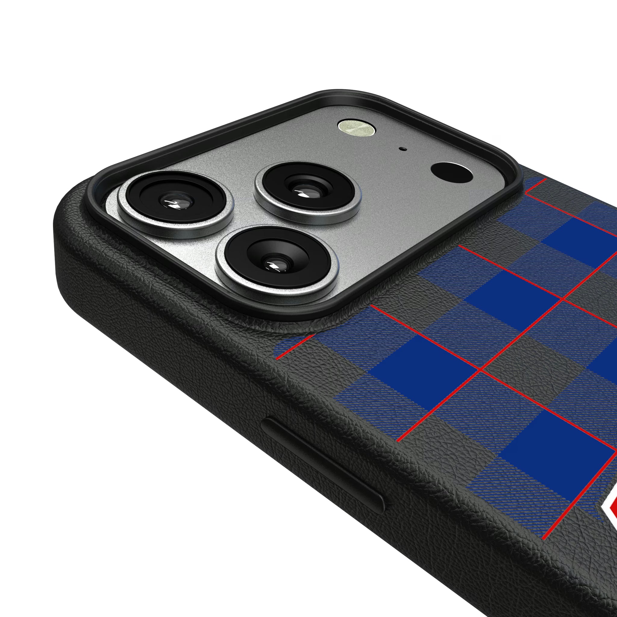 Buffalo Bills Plaid iPhone MagSafe Compatible Phone Case for Apple iPhone - Detail#Device_iPhone 17 Pro