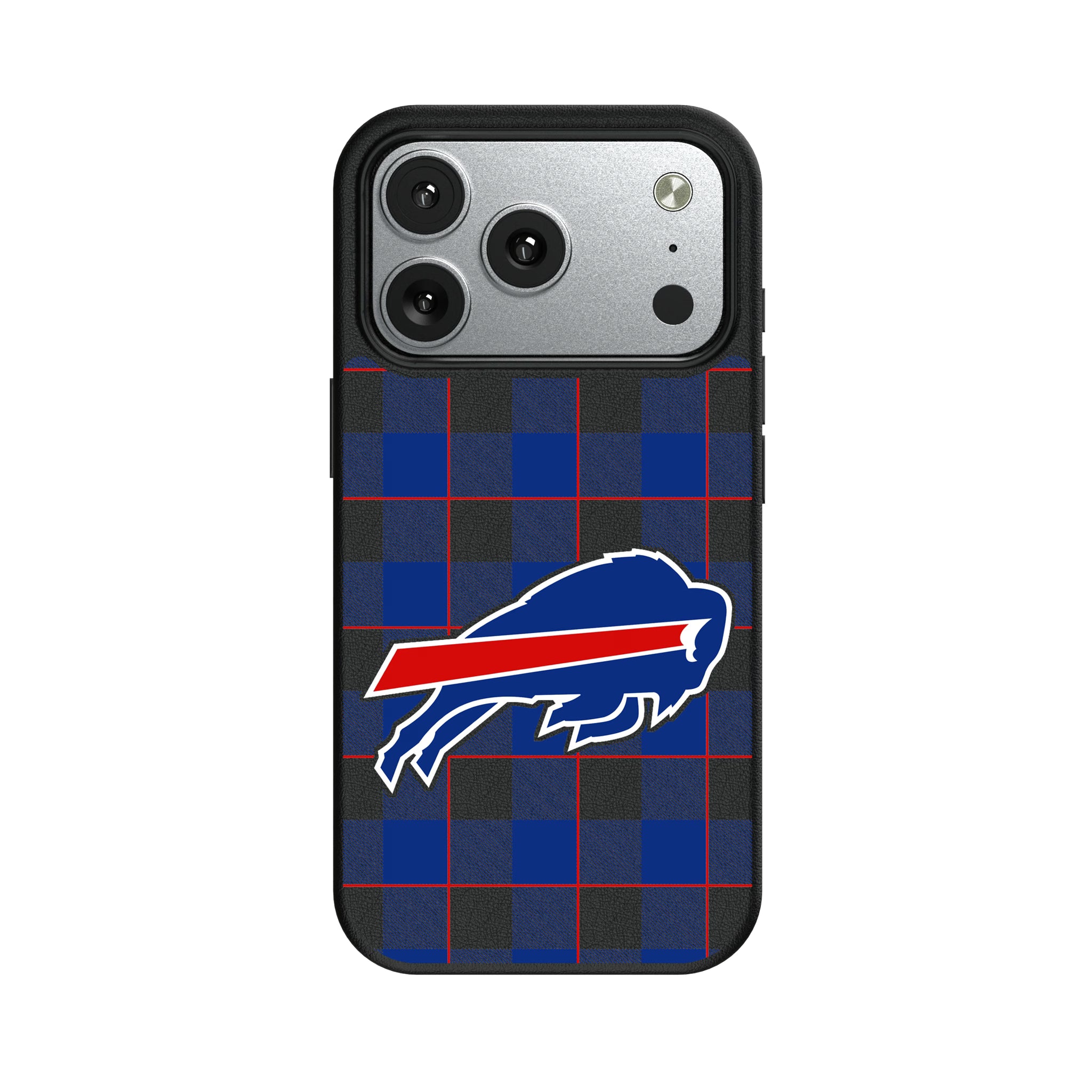 Buffalo Bills Plaid iPhone MagSafe Compatible Phone Case for Apple iPhone#Device_iPhone 17 Pro