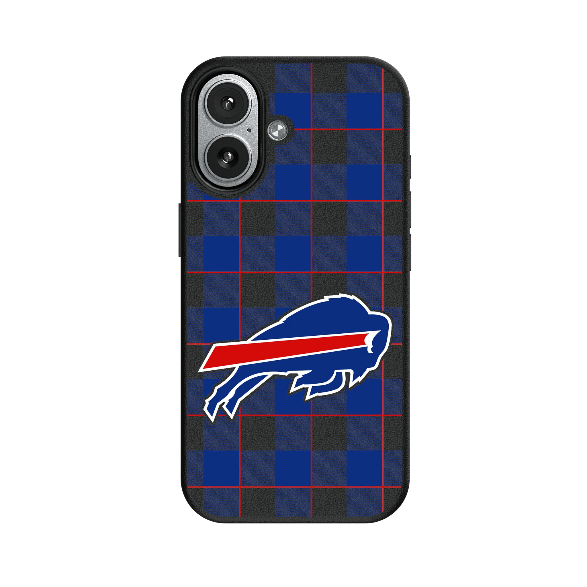 Buffalo Bills Plaid iPhone MagSafe Compatible Phone Case for Apple iPhone#Device_iPhone 17