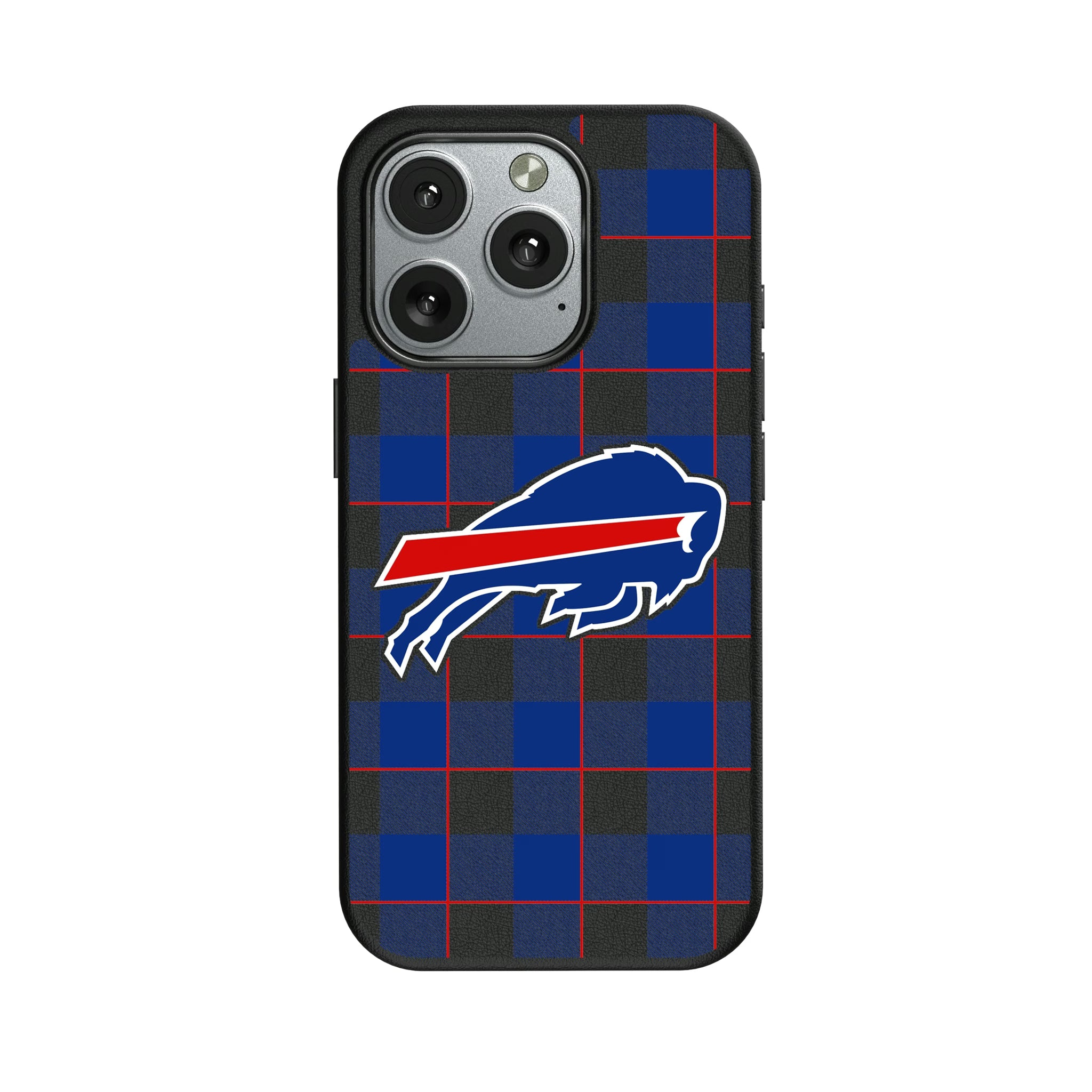 Buffalo Bills Plaid iPhone MagSafe Compatible Phone Case for Apple iPhone