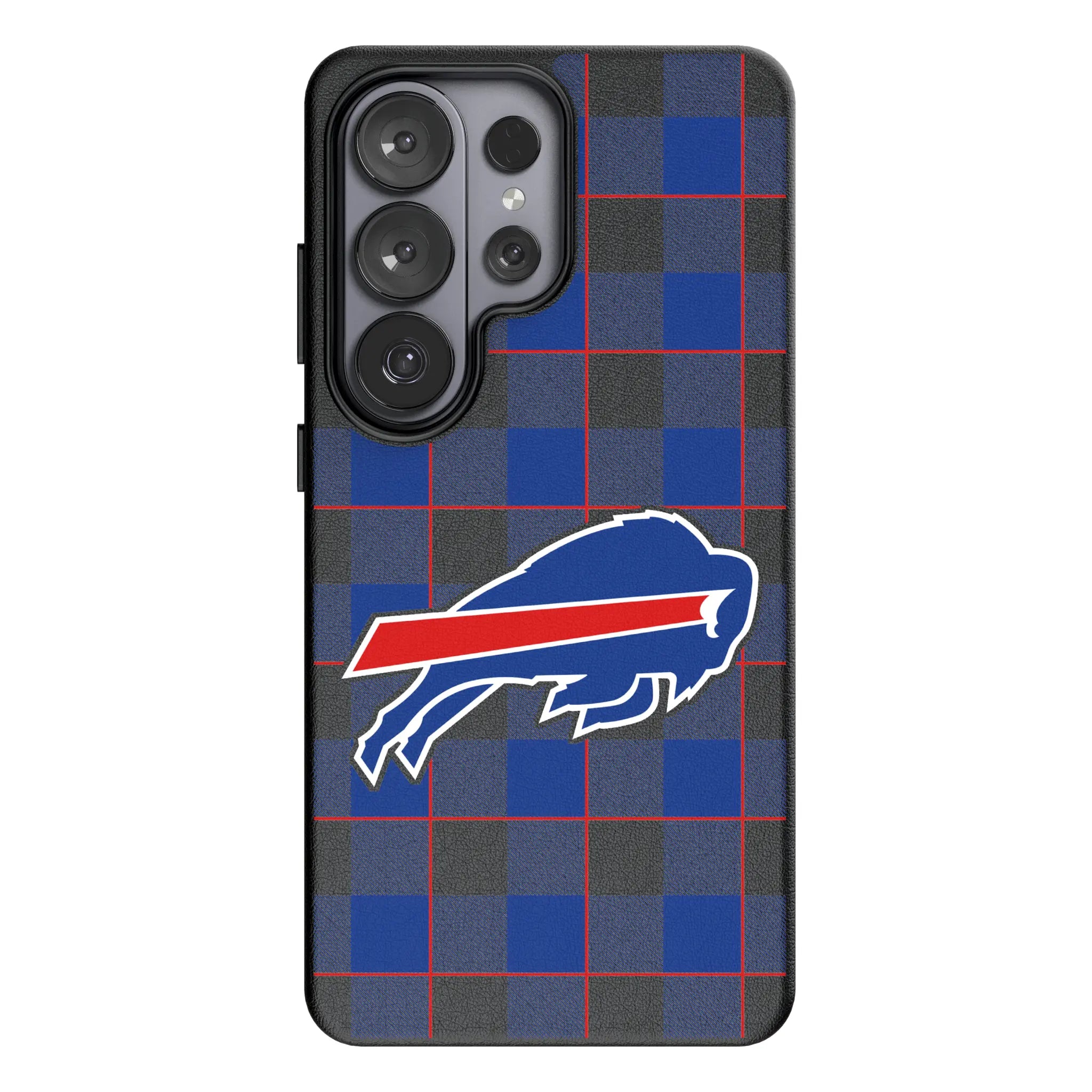 Buffalo Bills Plaid Galaxy MagSafe Compatible Phone Case for Samsung Galaxy#Device_Galaxy S26 Ultra