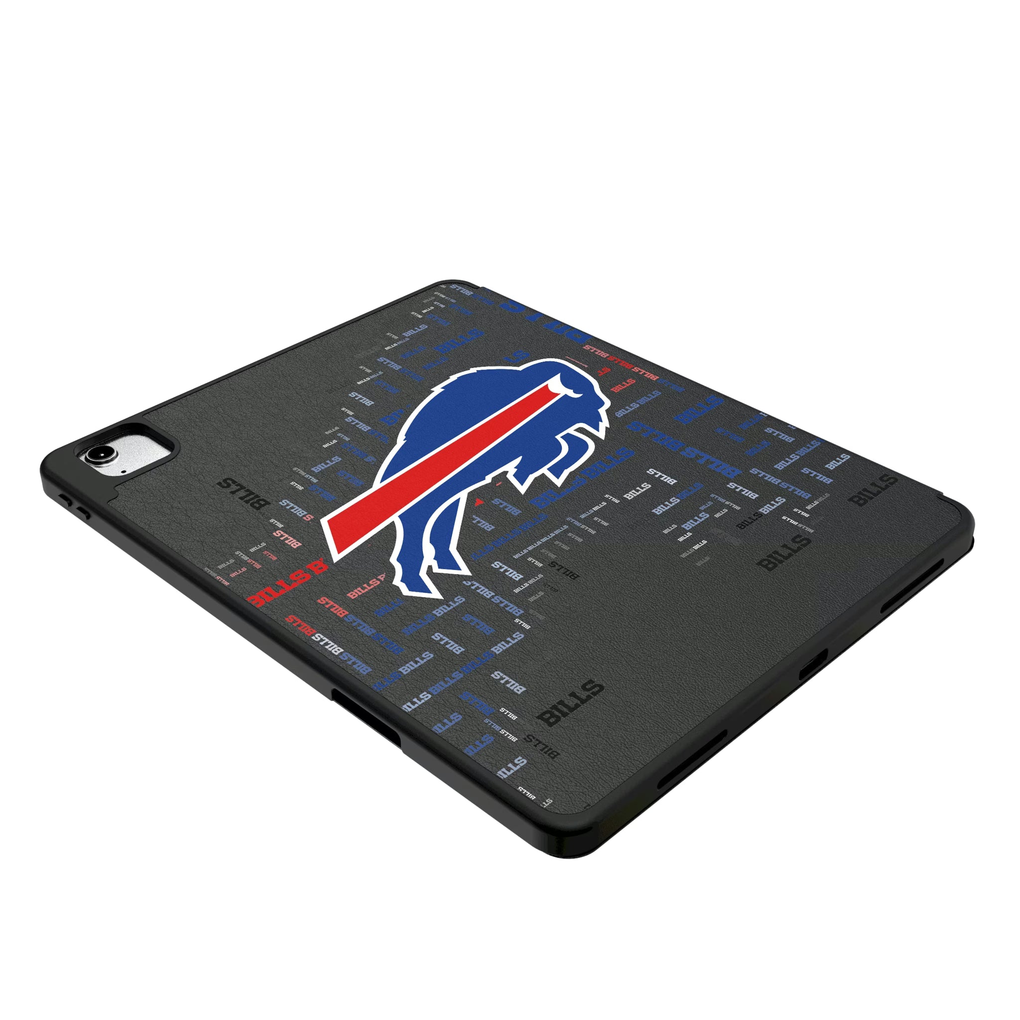 Buffalo Bills Quadtile iPad Tablet Case for Apple iPad - Isometric View