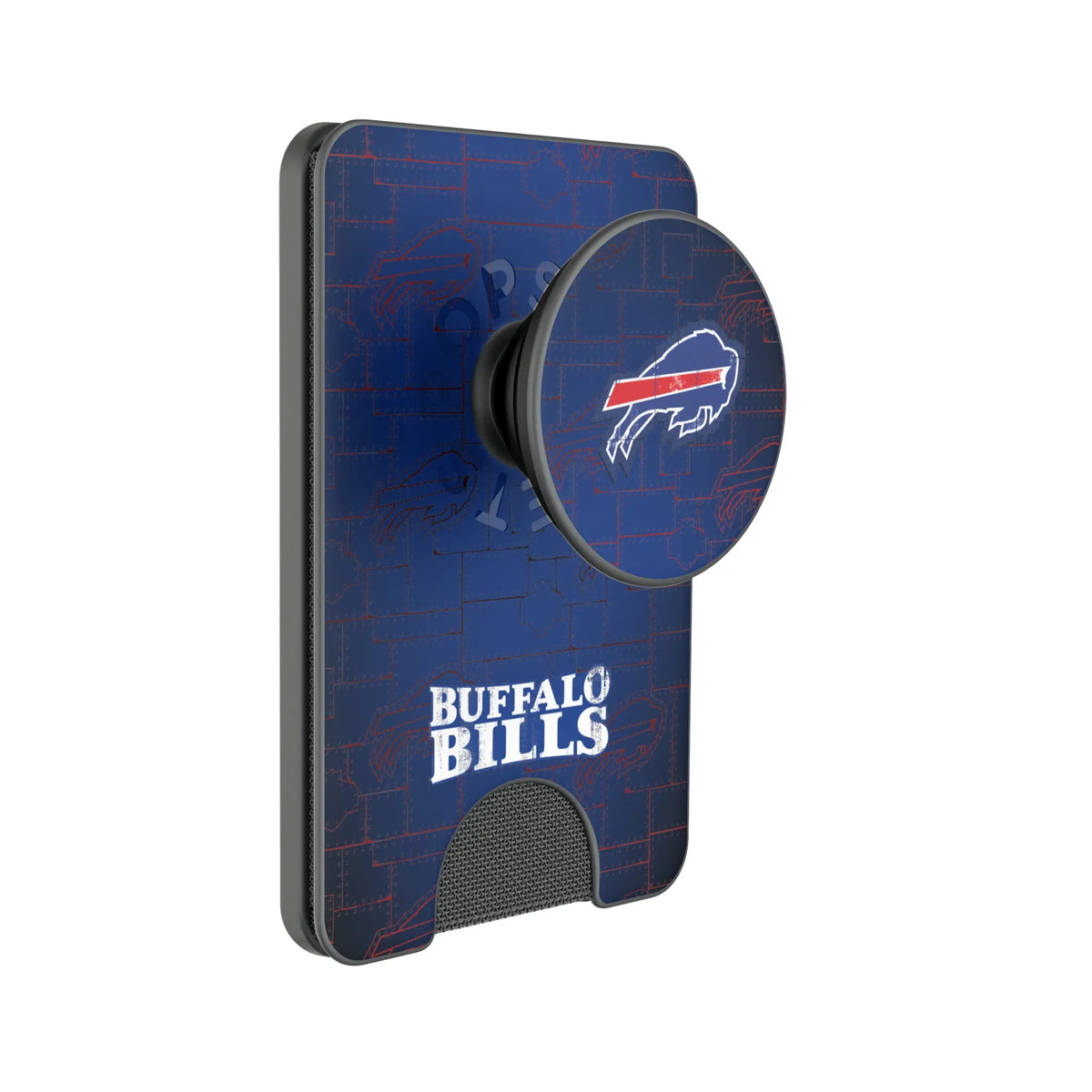 Buffalo Bills Rivet Popsockets Wallet Magnetic