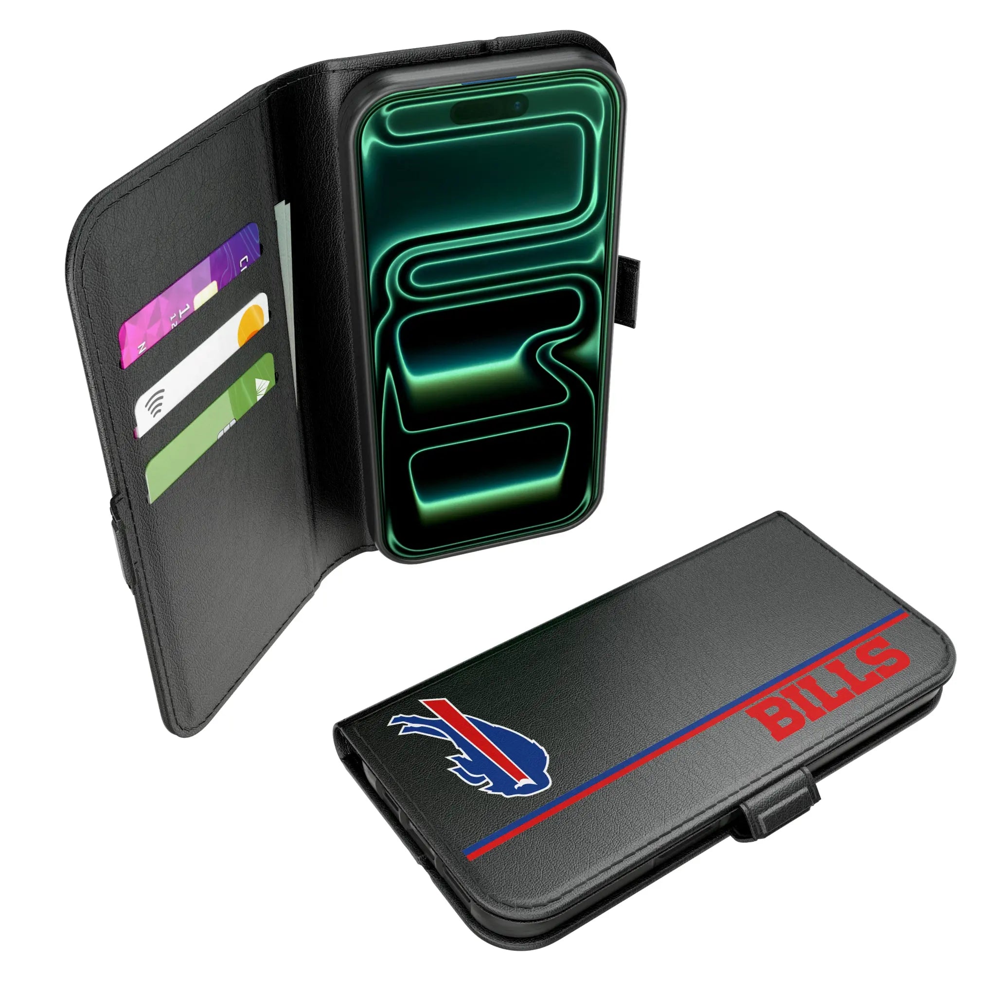 Buffalo Bills Sidebar iPhone Folio Phone Case for Apple iPhone#Device_iPhone 17