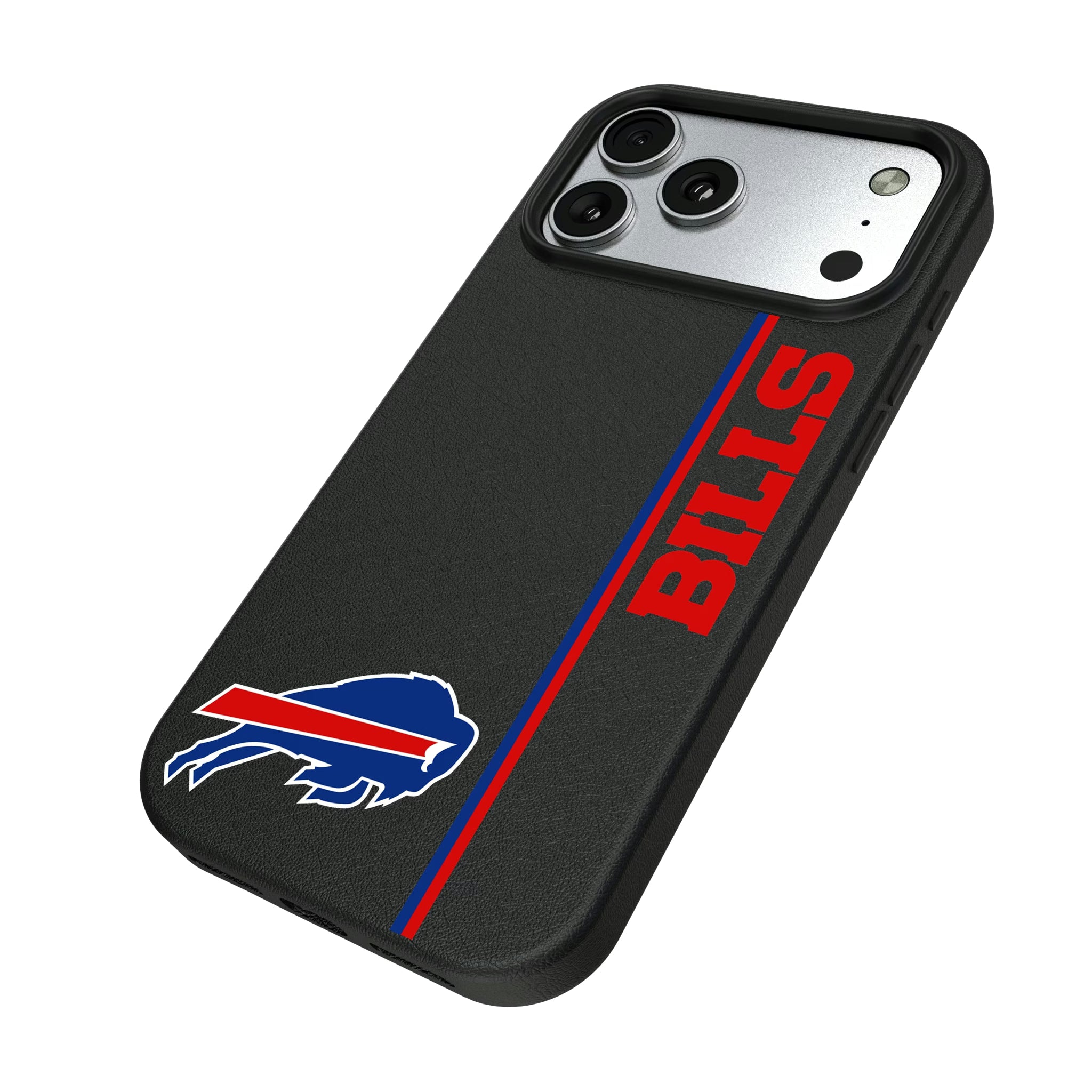 Buffalo Bills Sidebar iPhone MagSafe Compatible Phone Case for Apple iPhone - Isometric View#Device_iPhone 17 Pro Max