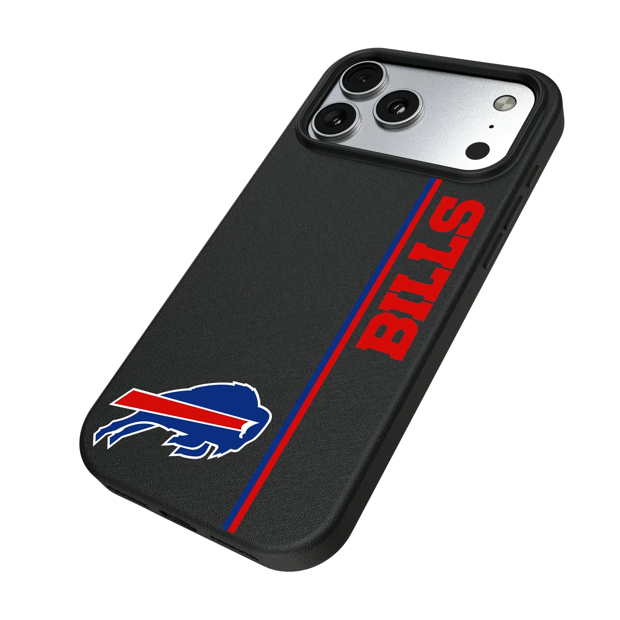 Buffalo Bills Sidebar iPhone MagSafe Compatible Phone Case for Apple iPhone - Isometric View#Device_iPhone 17 Pro Max