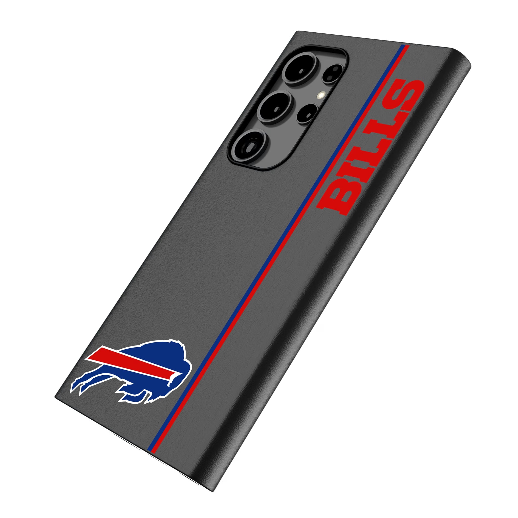 Buffalo Bills Sidebar Galaxy MagSafe Compatible Phone Case for Samsung Galaxy - Isometric View