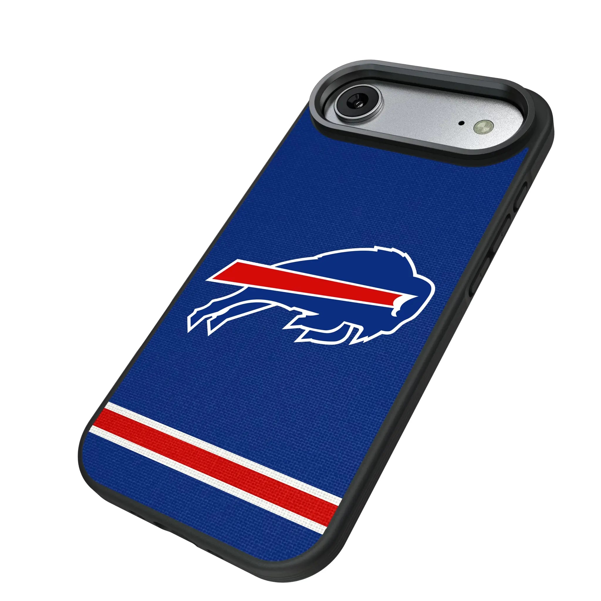 Buffalo Bills Stripe iPhone Bump Phone Case for Apple iPhone - Isometric View#Device_iPhone Air