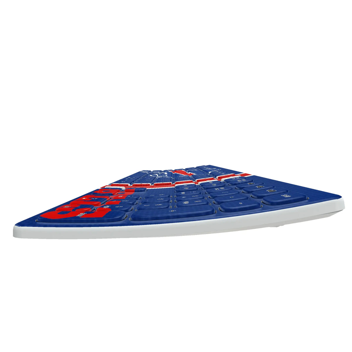 Buffalo Bills Stripe KKB605 Curved Wireless Keyboard