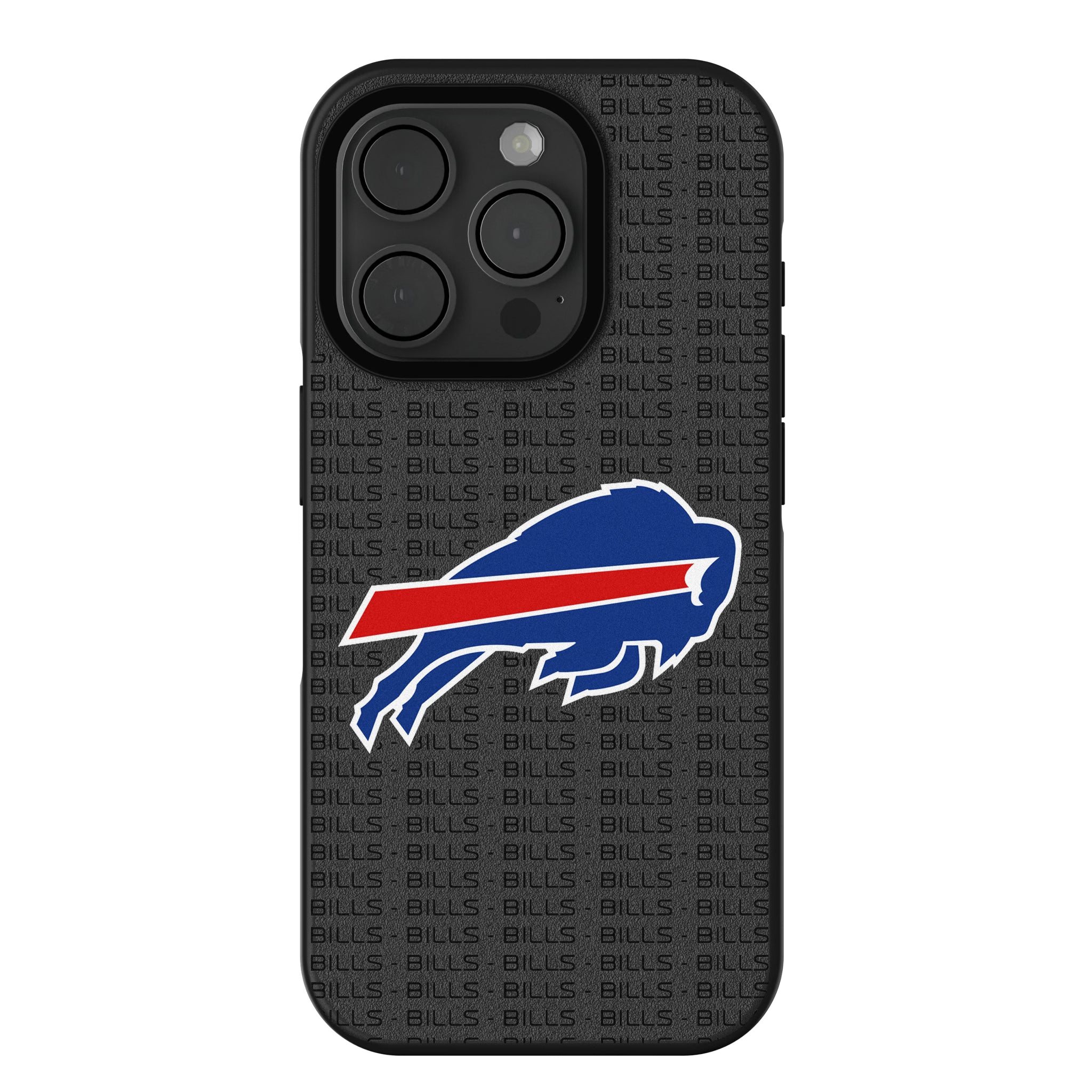 Buffalo Bills Text Backdrop iPhone Bump Phone Case for Apple iPhone