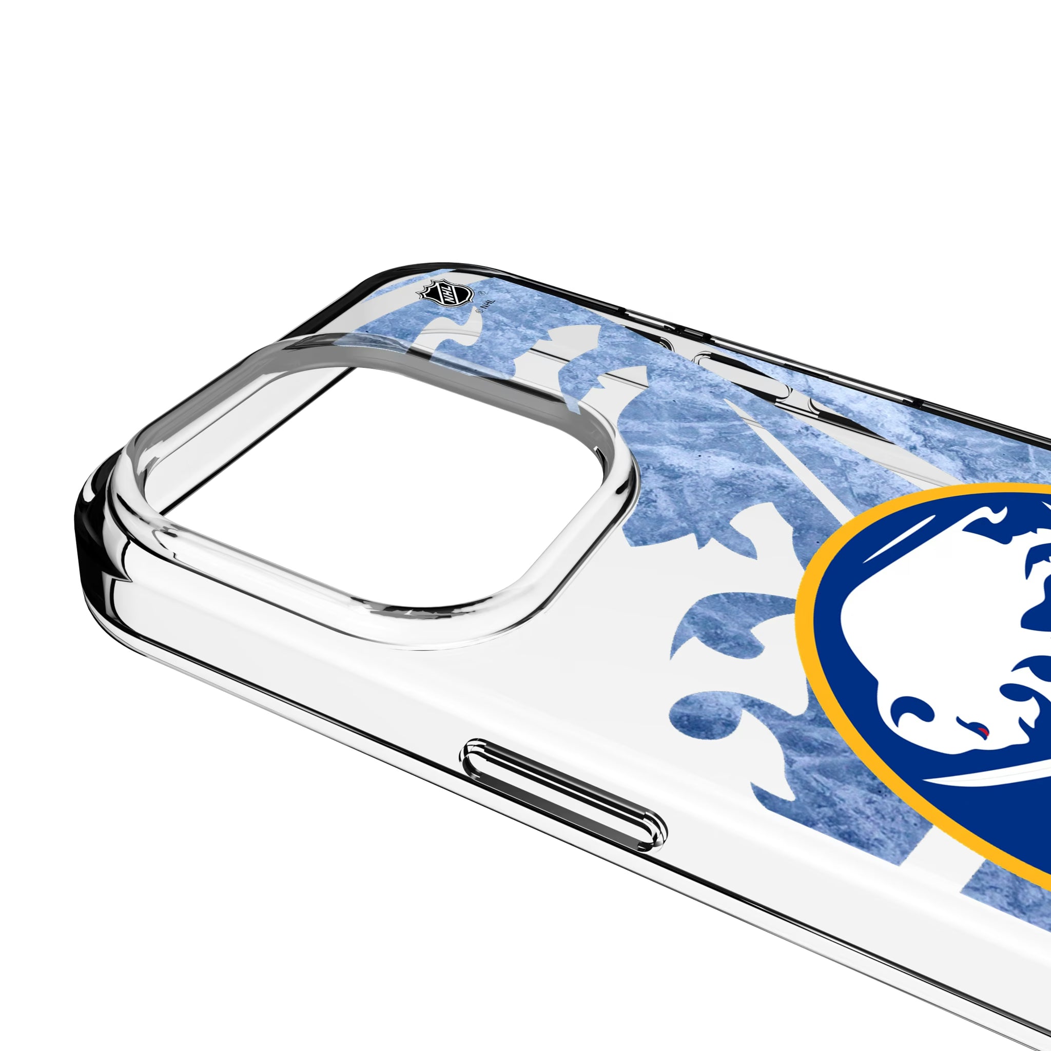 Buffalo Sabres Ice Tilt iPhone Clear Phone Case for Apple iPhone - Detail