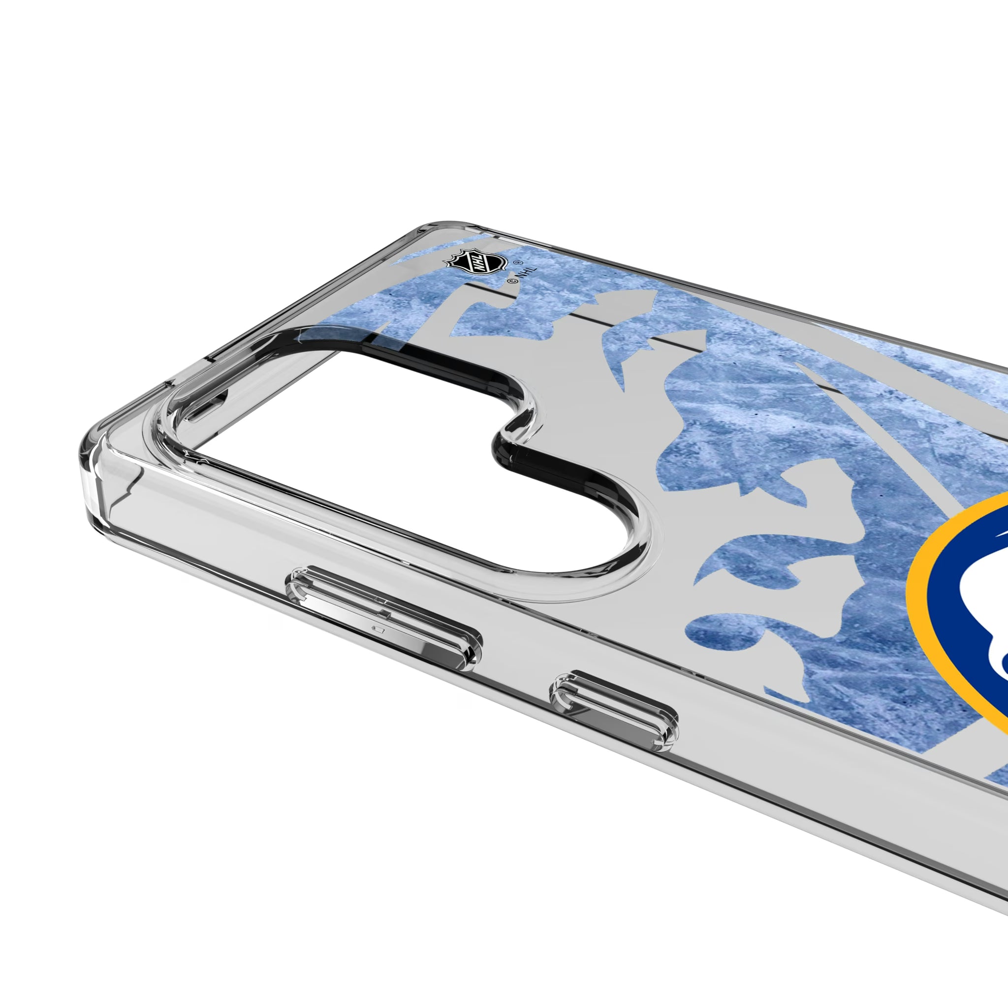 Buffalo Sabres Ice Tilt Galaxy Clear Phone Case for Samsung Galaxy - Detail