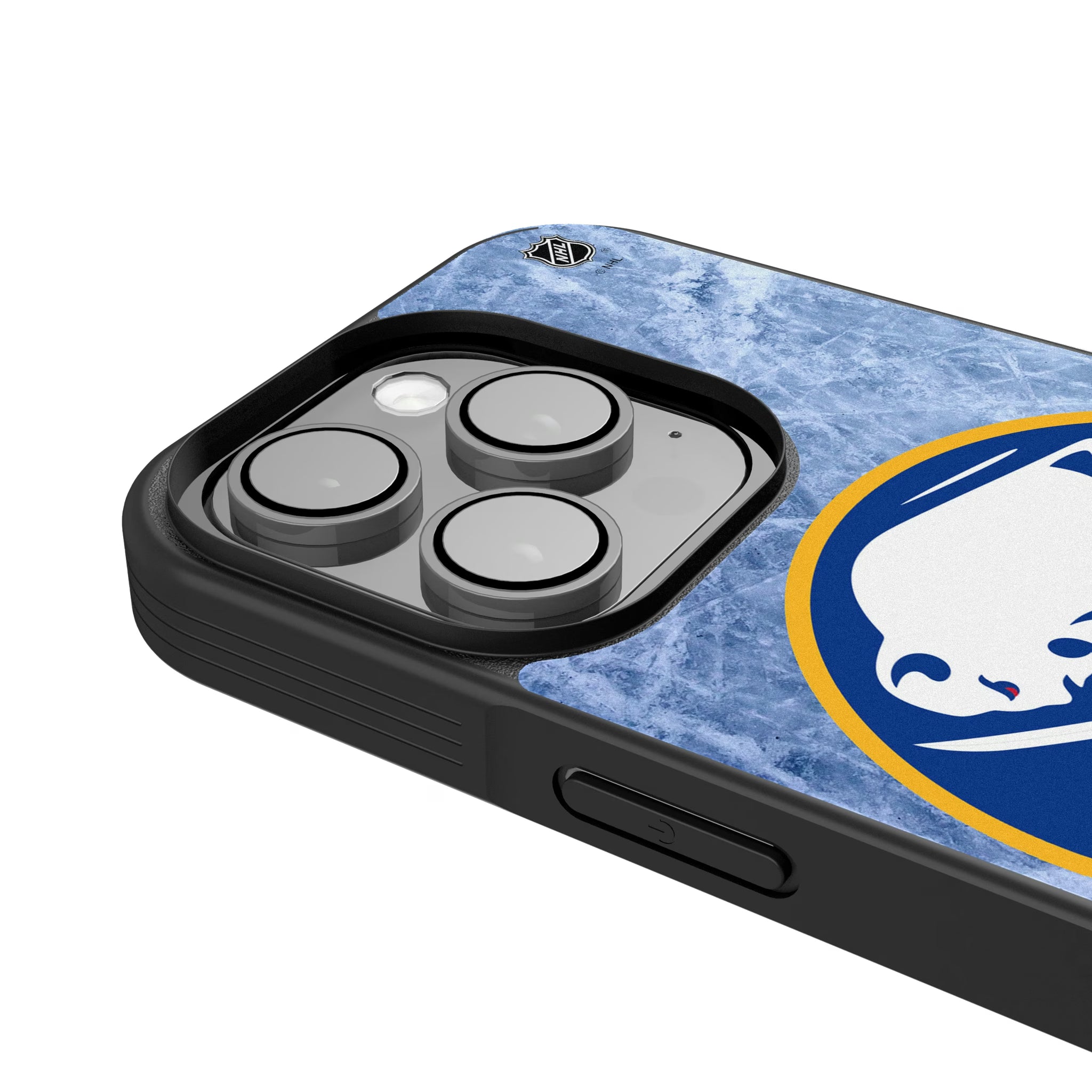 Buffalo Sabres Ice Wordmark iPhone Bump Phone Case for Apple iPhone - Detail