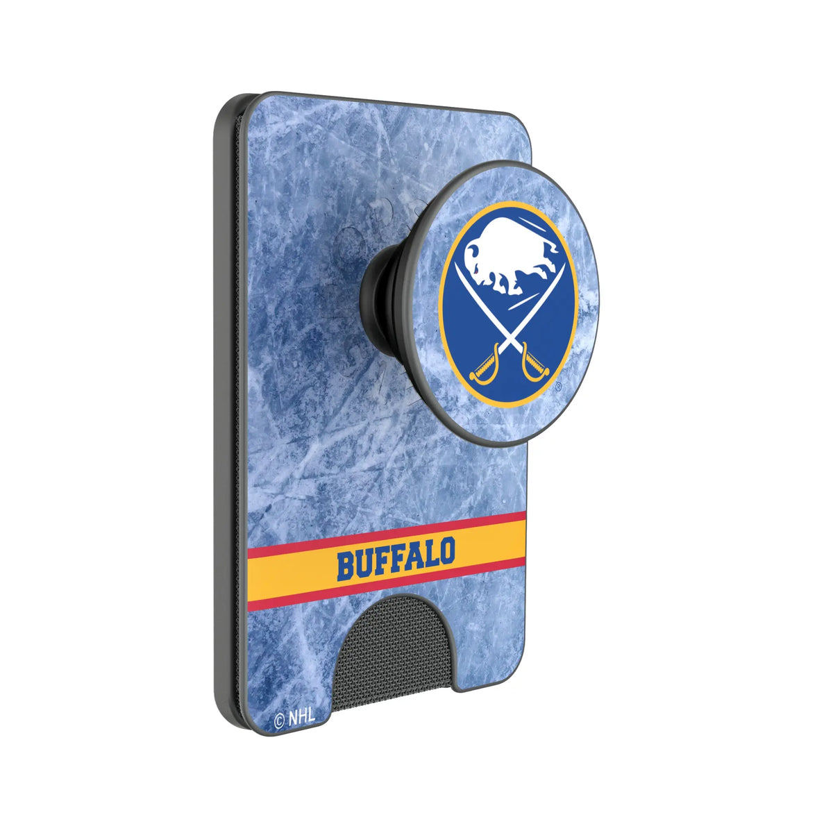 Buffalo Sabres Ice Wordmark Popsockets Wallet Magnetic