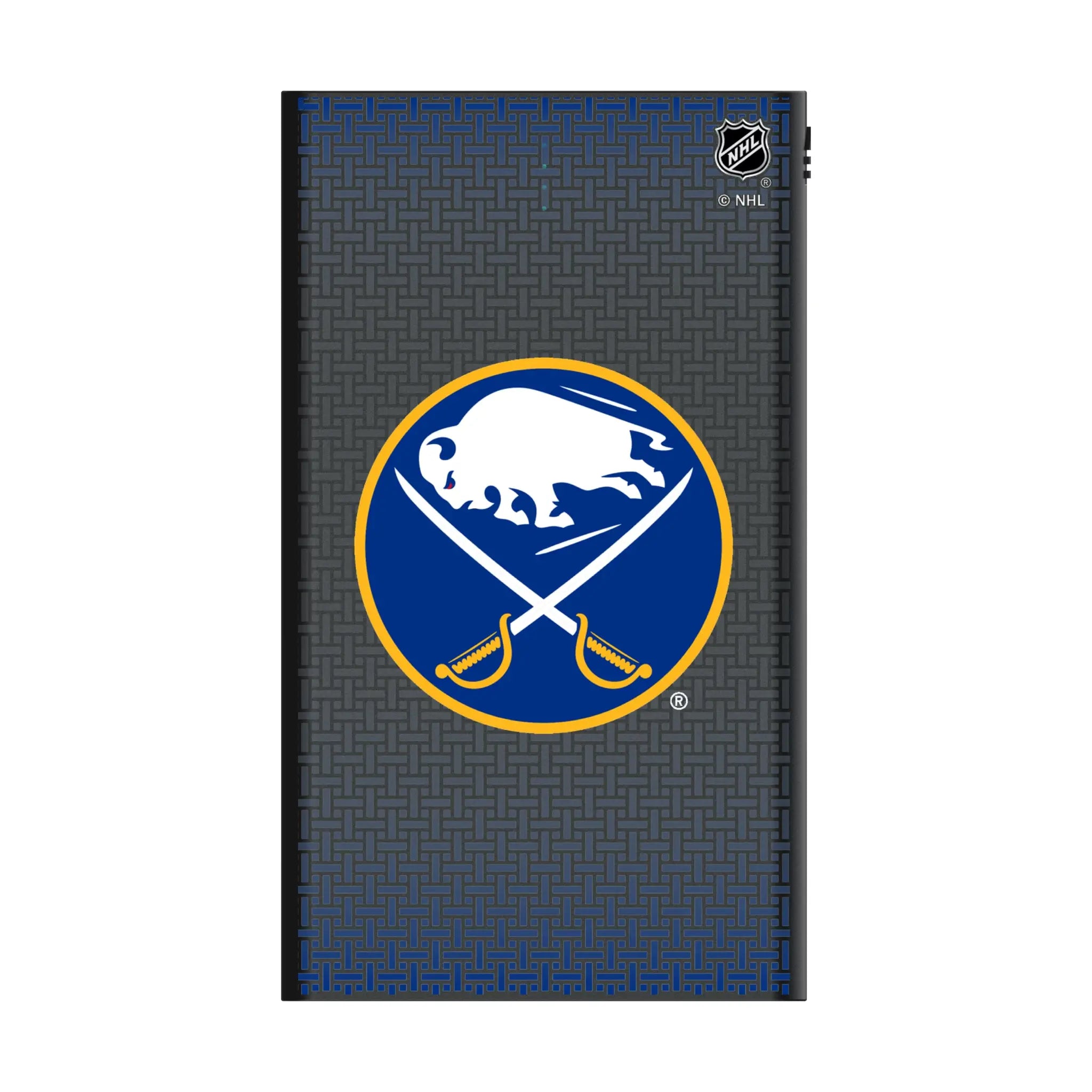 Buffalo Sabres Linen 5000mAh Flat Power Bank