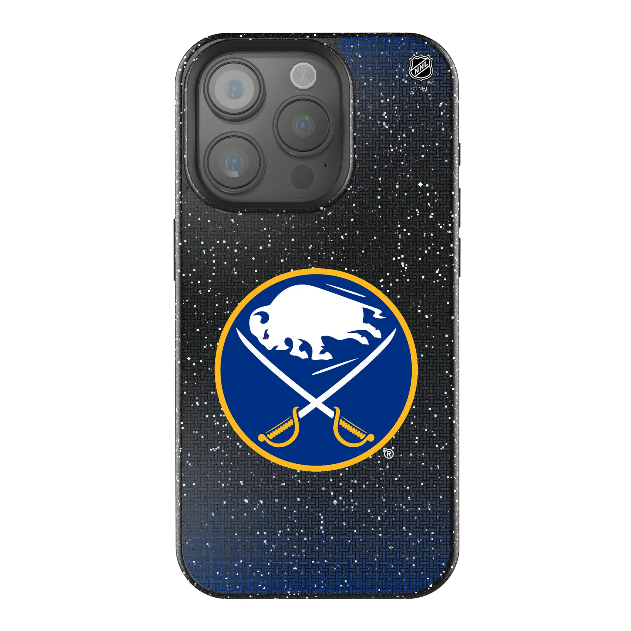 Buffalo Sabres Linen iPhone Bling Phone Case for Apple iPhone