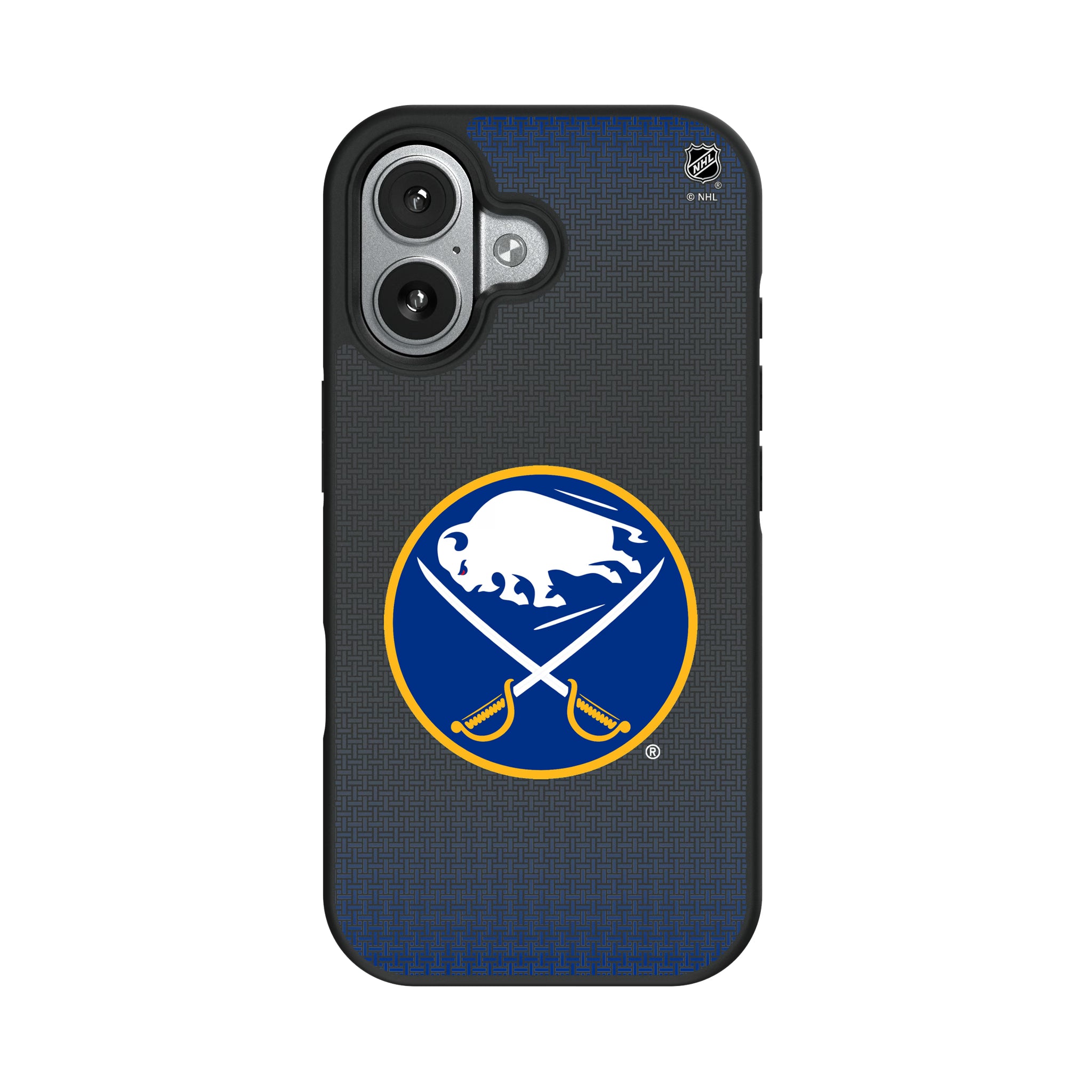 Buffalo Sabres Linen iPhone Bump Phone Case for Apple iPhone#Device_iPhone 17