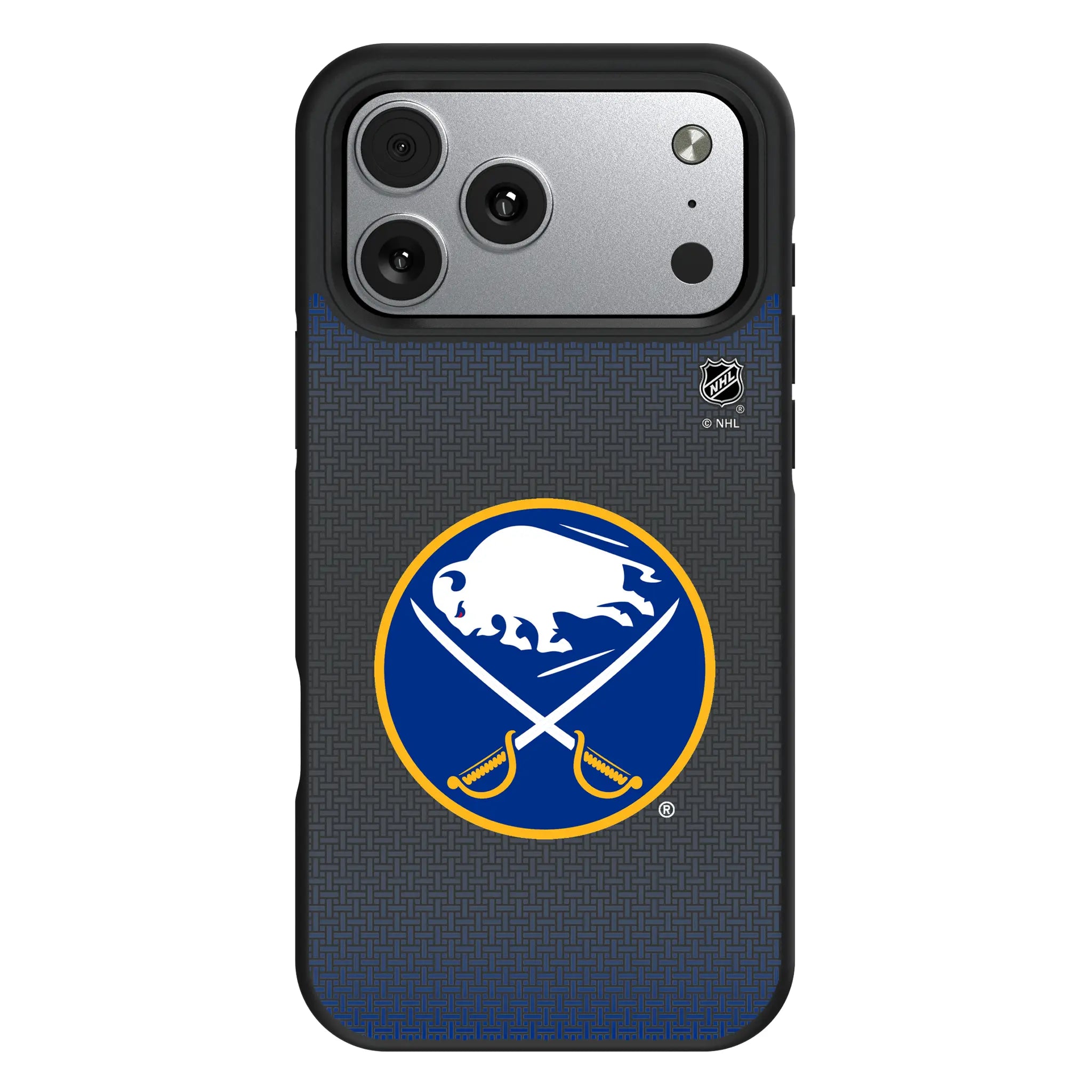 Buffalo Sabres Linen iPhone Bump Phone Case for Apple iPhone#Device_iPhone 17 Pro Max