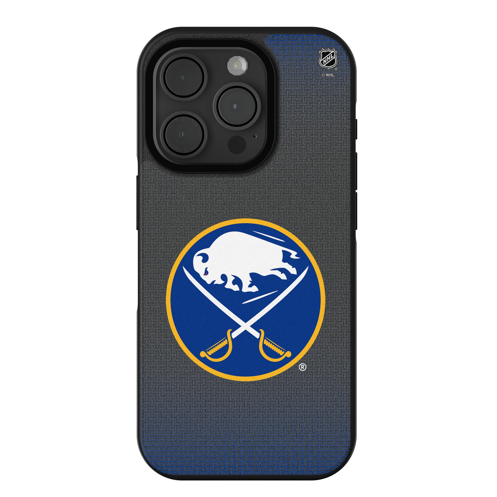 Buffalo Sabres Linen iPhone Bump Phone Case for Apple iPhone