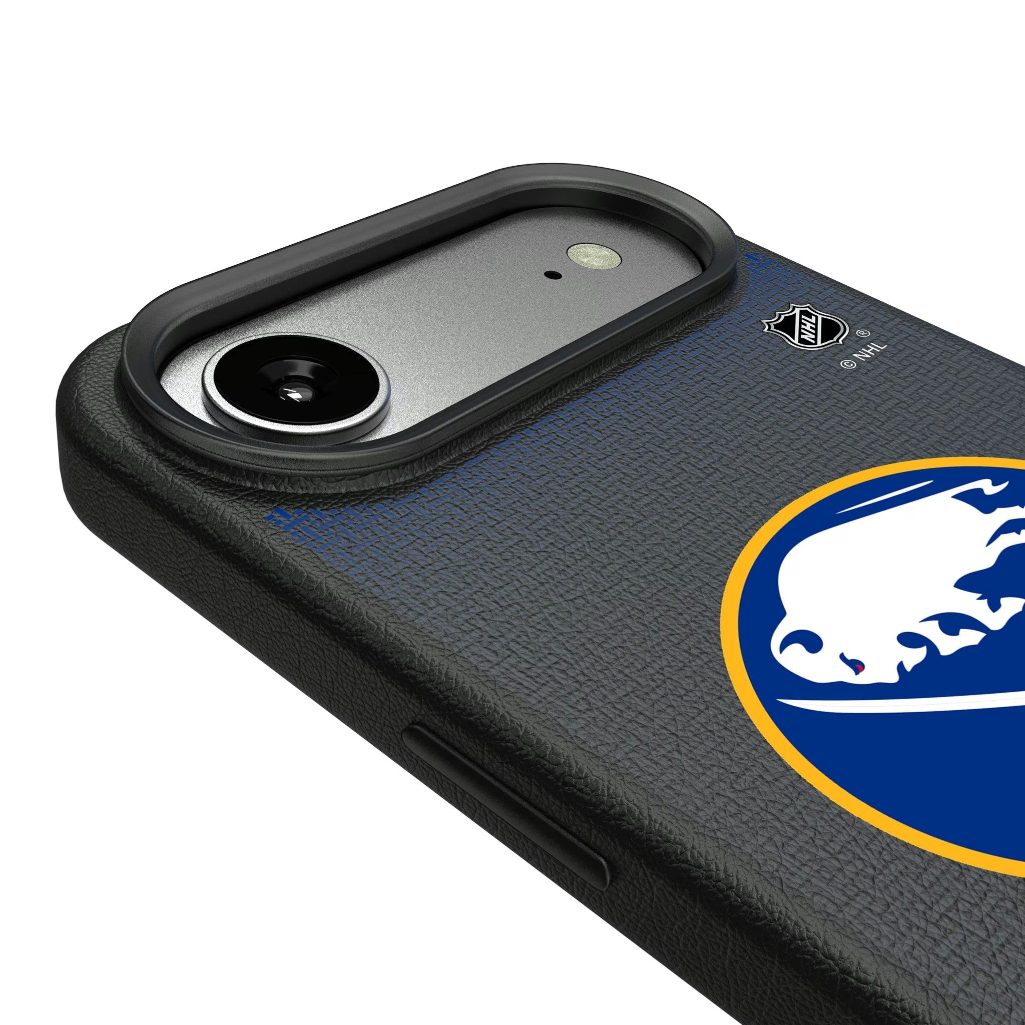 Buffalo Sabres Linen iPhone MagSafe Compatible Phone Case for Apple iPhone - Detail#Device_iPhone Air