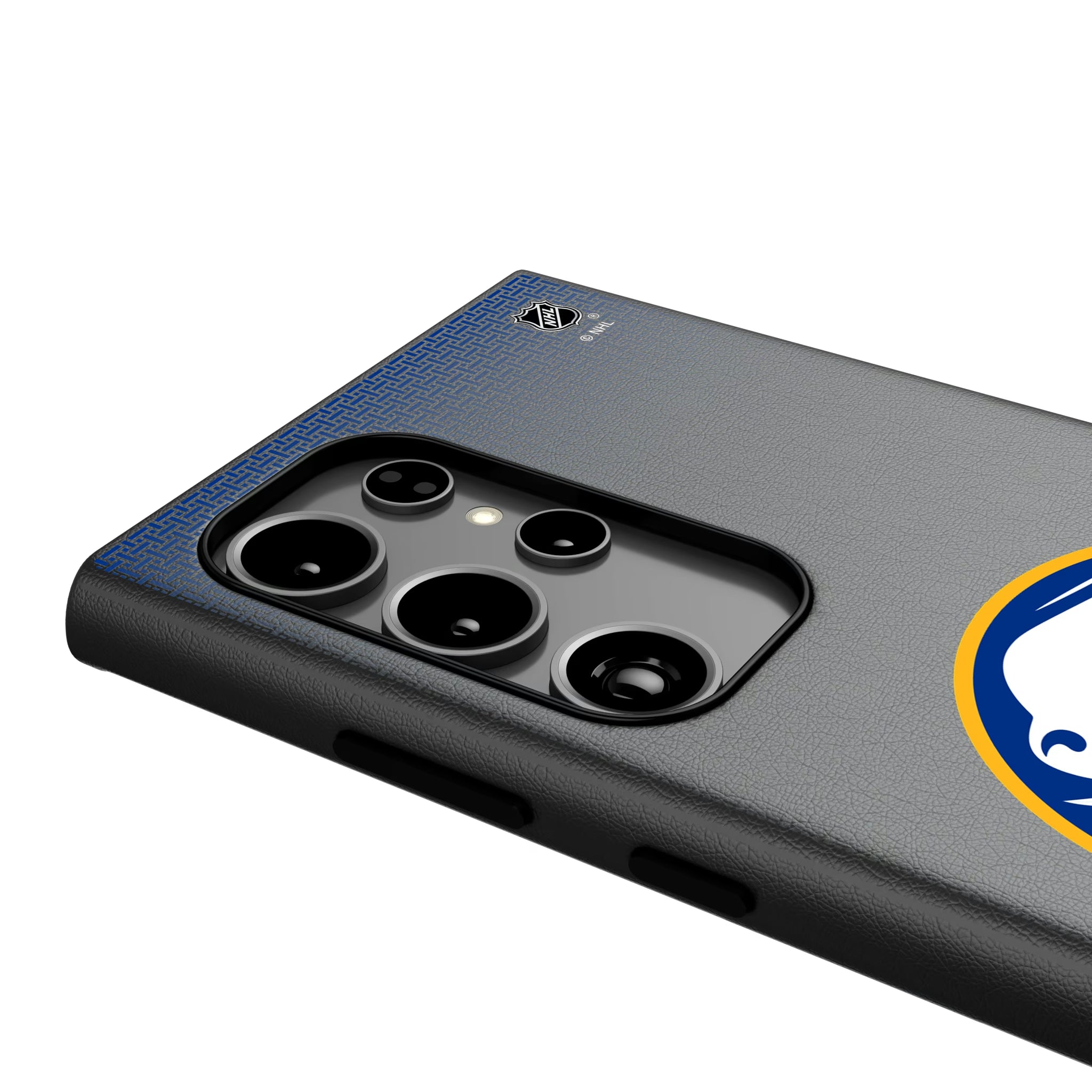 Buffalo Sabres Linen Galaxy MagSafe Compatible Phone Case for Samsung Galaxy - Detail
