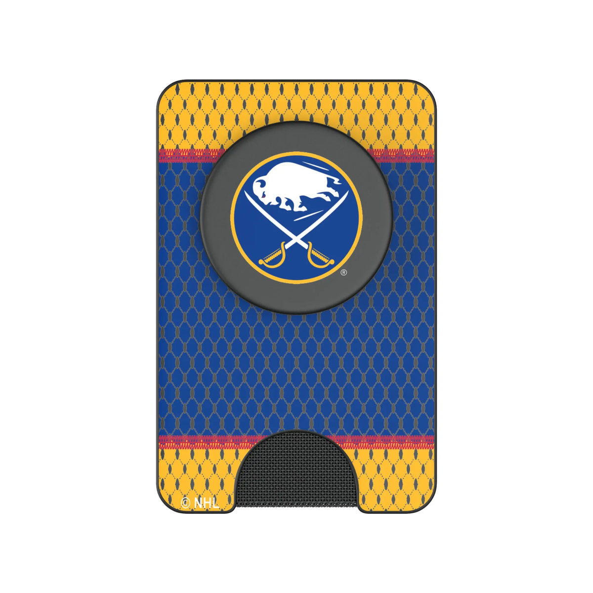 Buffalo Sabres Mesh Popsockets Wallet Magnetic