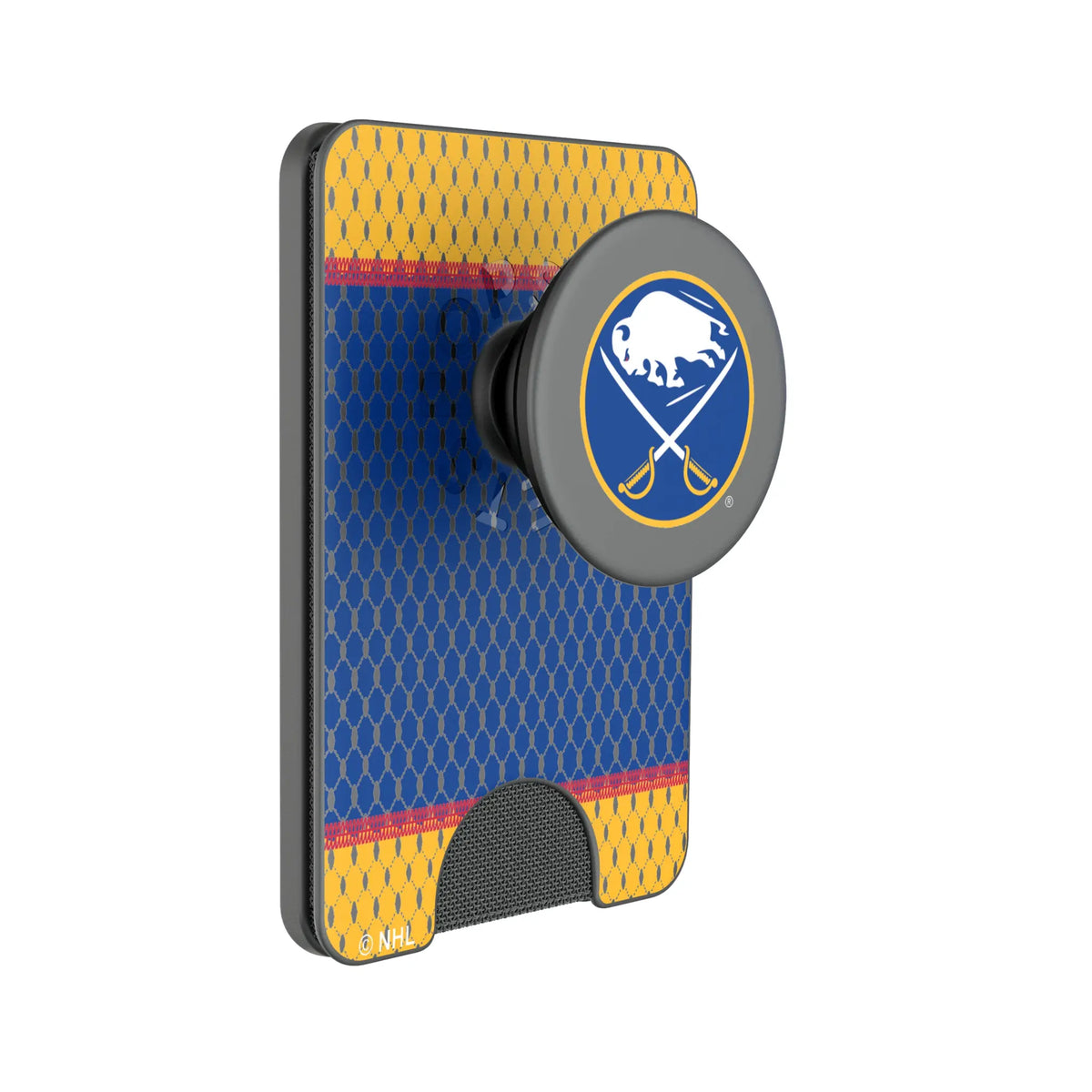 Buffalo Sabres Mesh Popsockets Wallet Magnetic