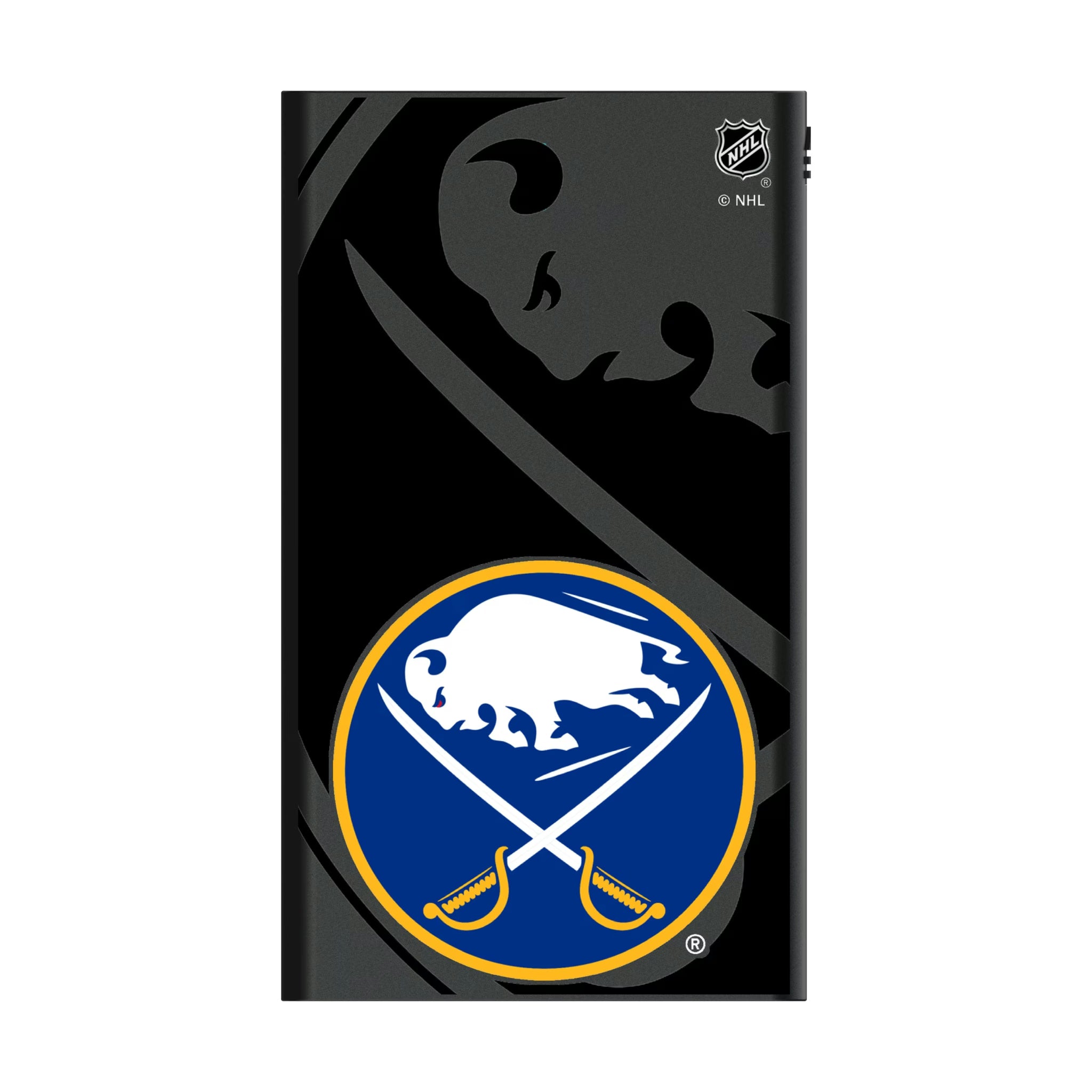 Buffalo Sabres Monocolor Tilt 5000mAh Flat Powerbank