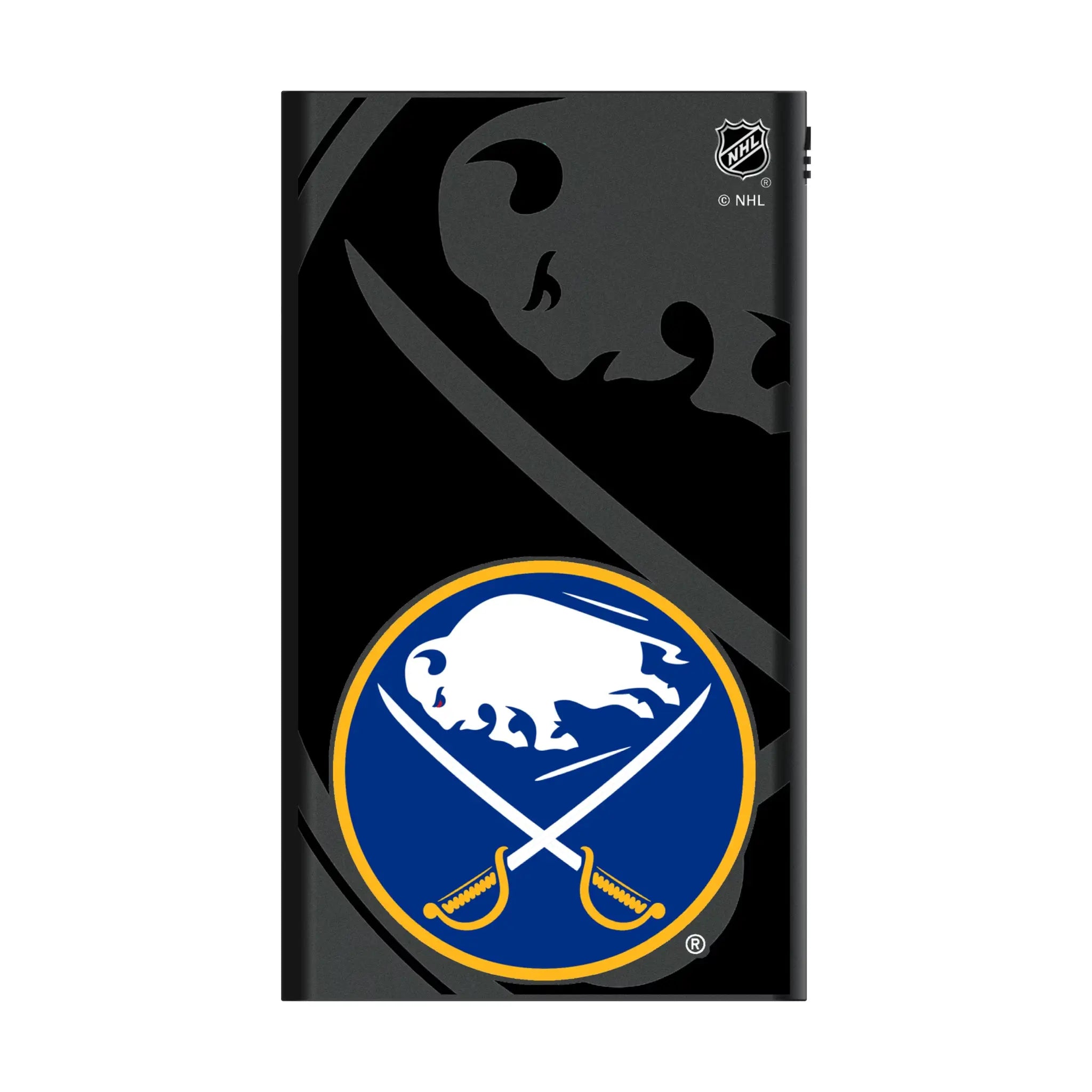 Buffalo Sabres Monocolor Tilt 5000mAh Flat Power Bank