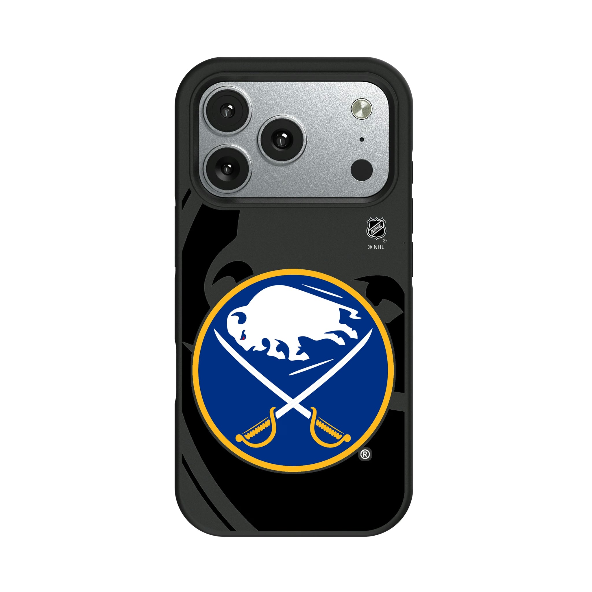 Buffalo Sabres Monocolor Tilt iPhone Bump Phone Case for Apple iPhone#Device_iPhone 17 Pro