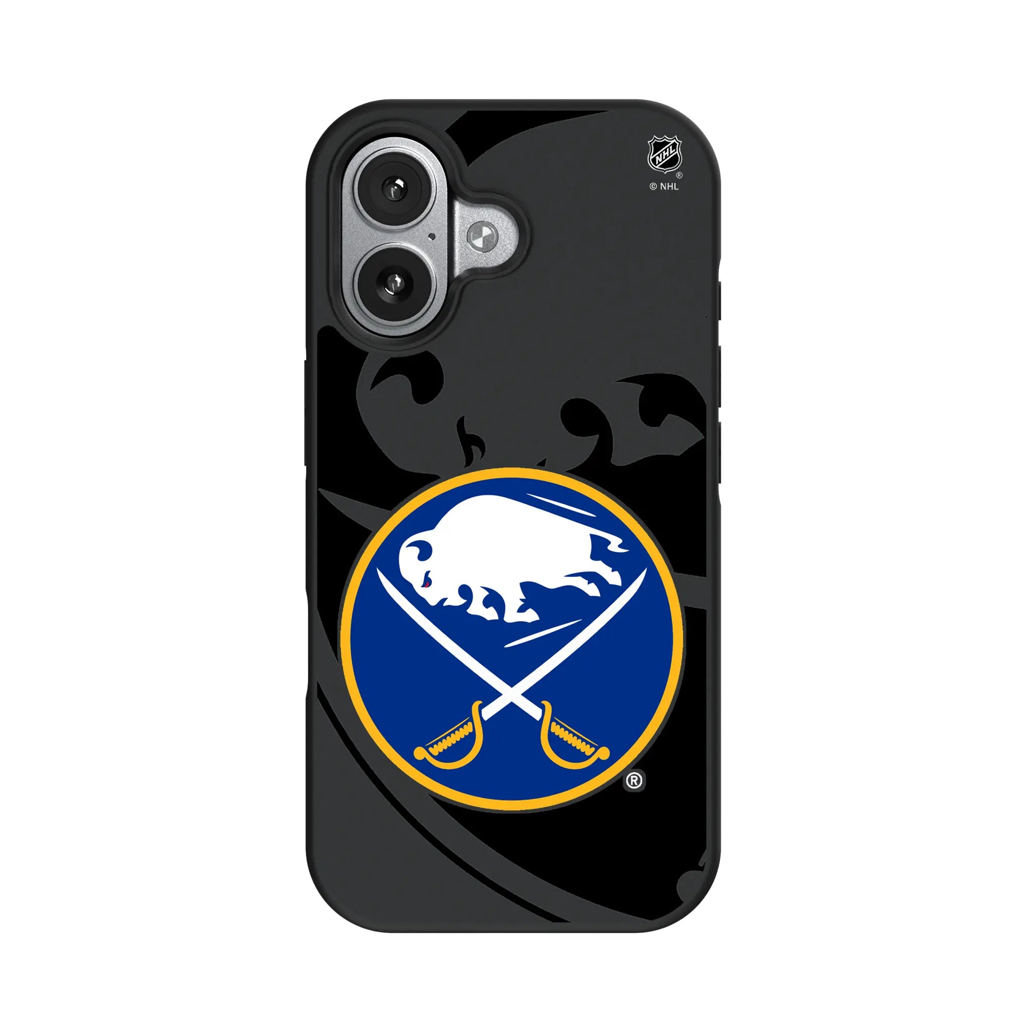 Buffalo Sabres Monocolor Tilt iPhone Bump Phone Case for Apple iPhone#Device_iPhone 17
