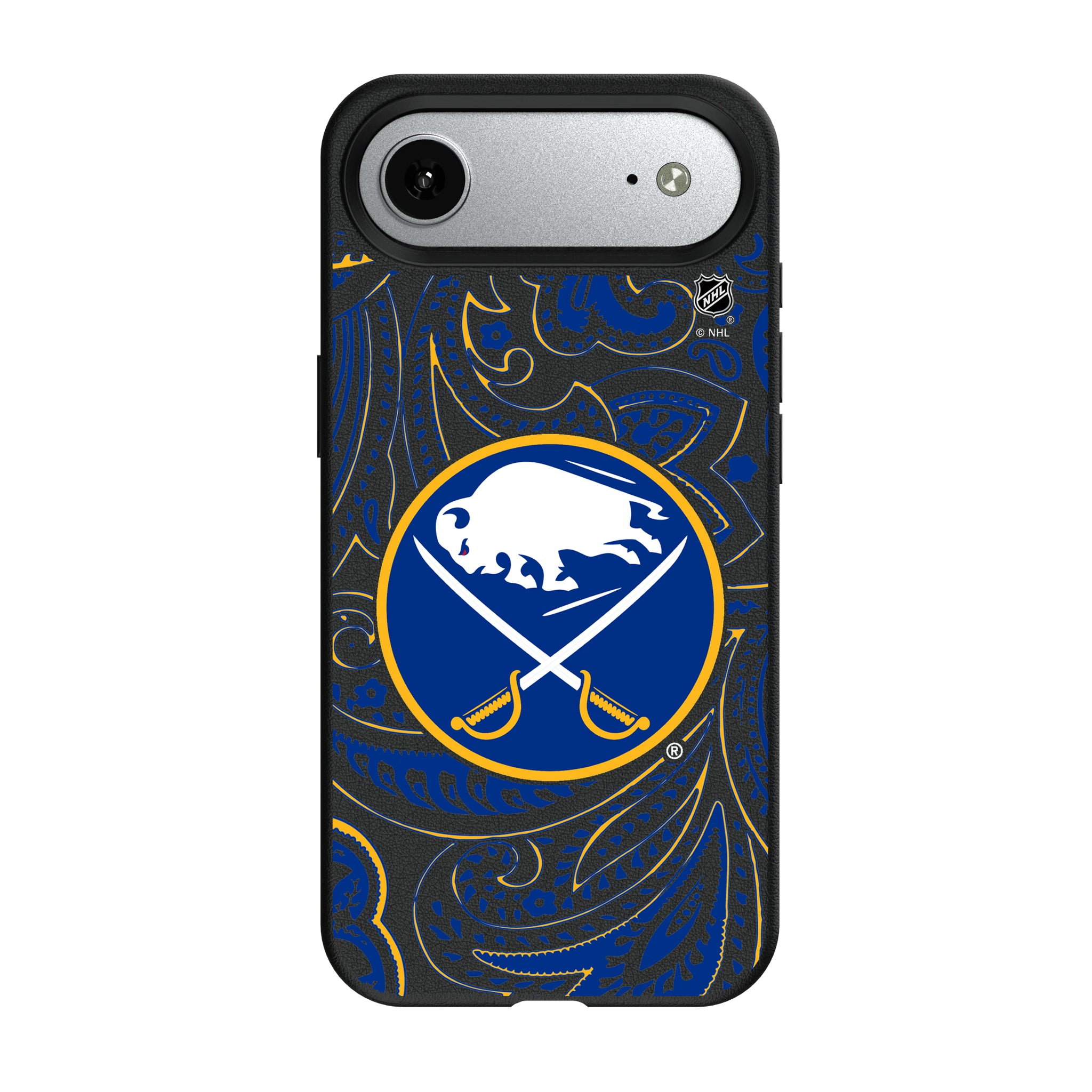 Buffalo Sabres Paisley iPhone MagSafe Compatible Phone Case for Apple iPhone#Device_iPhone Air